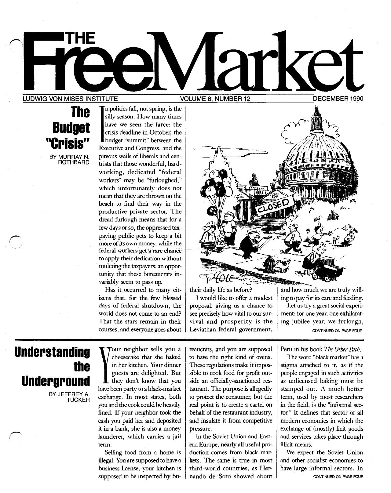 The Free Market - 1990 December