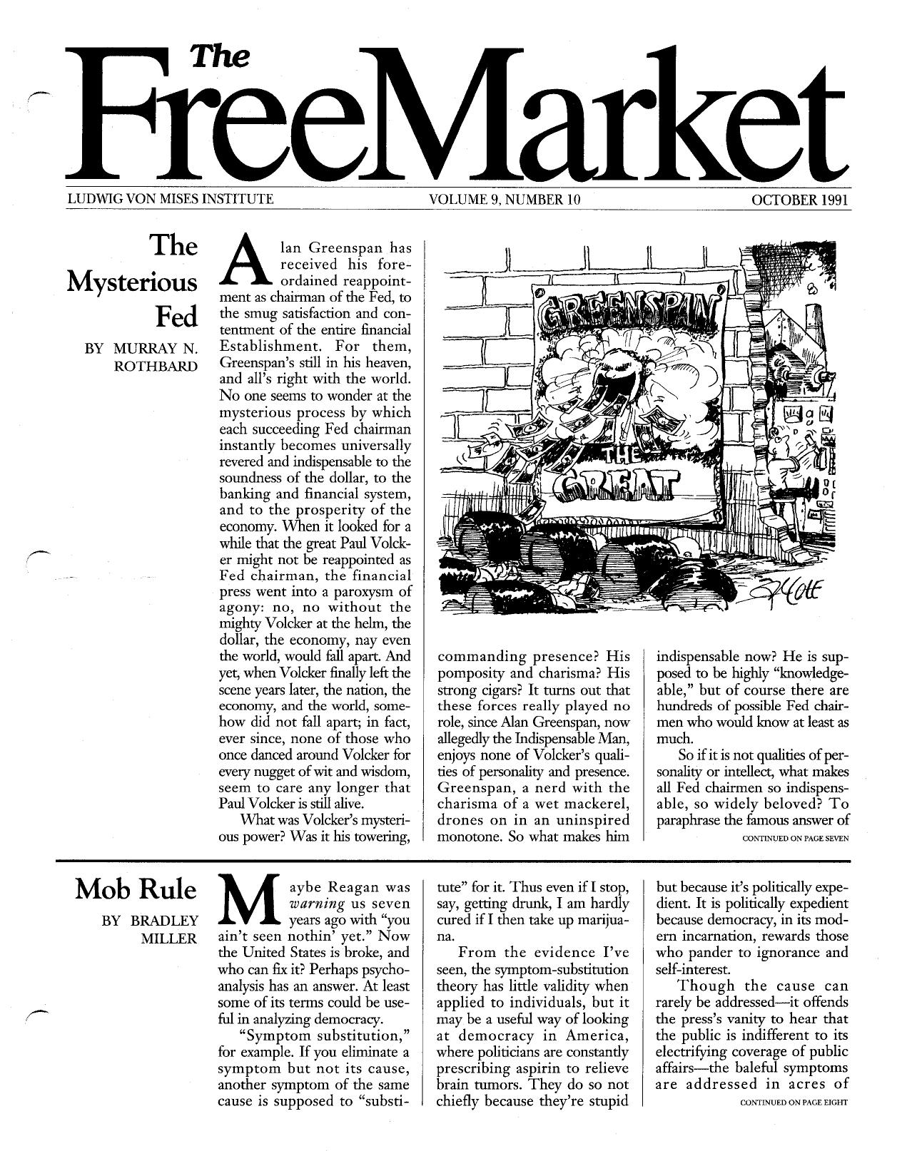 The Free Market - 1991 October