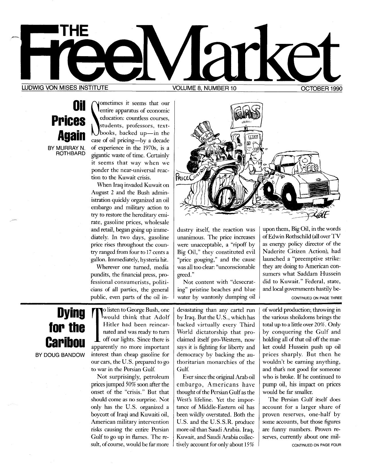 The Free Market - 1990 October