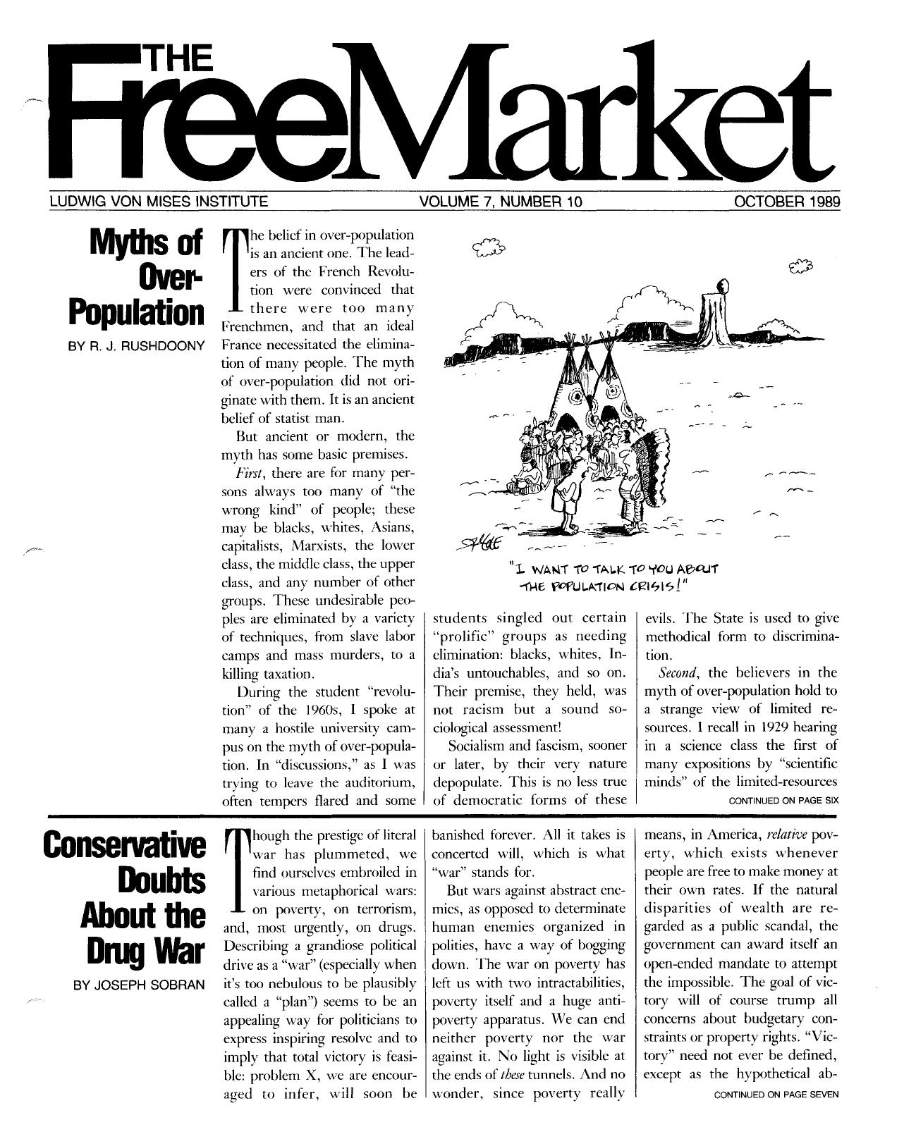 The Free Market - 1989 October