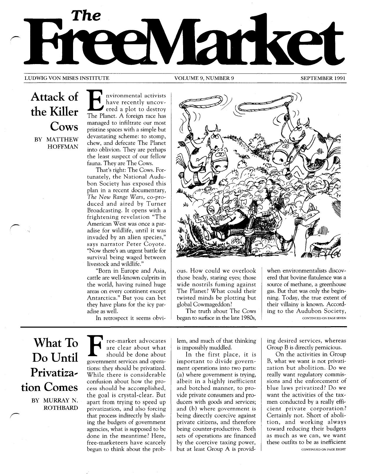 The Free Market - 1991 September