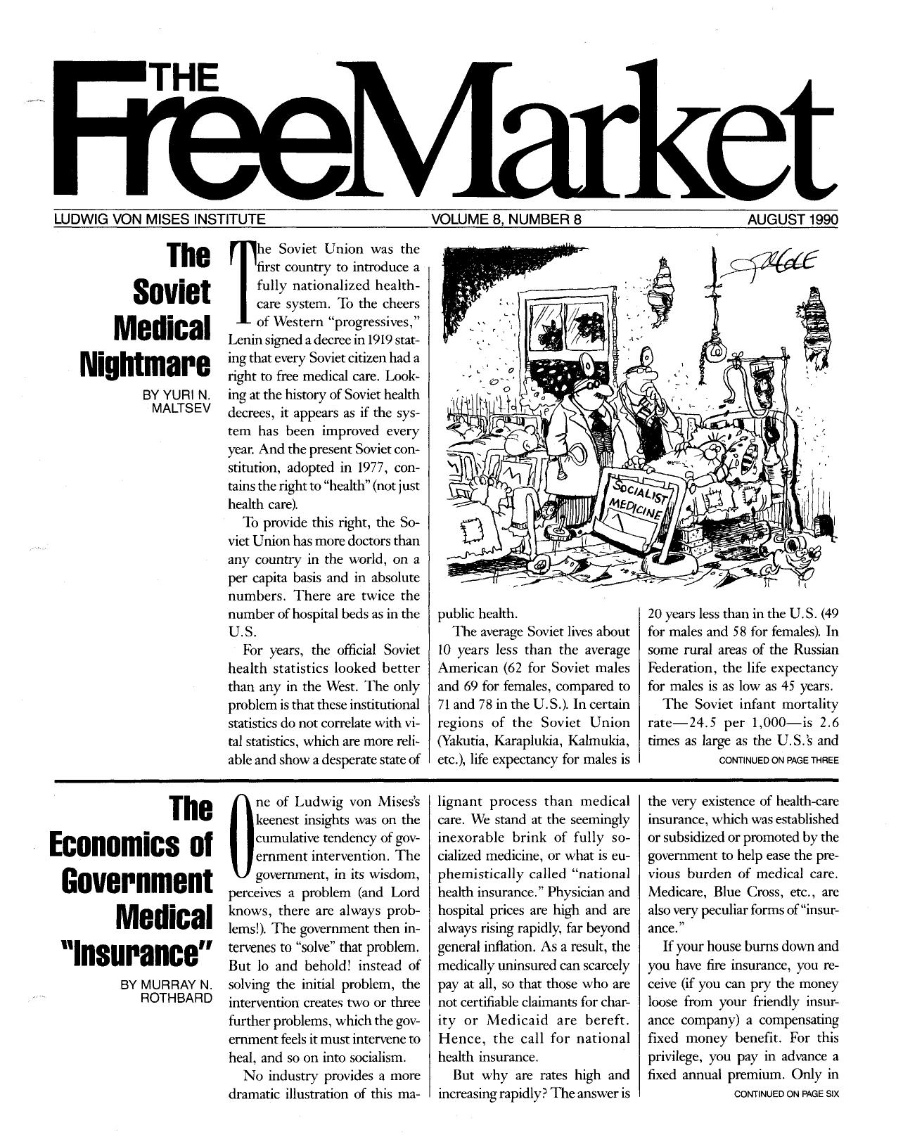 The Free Market - 1990 August
