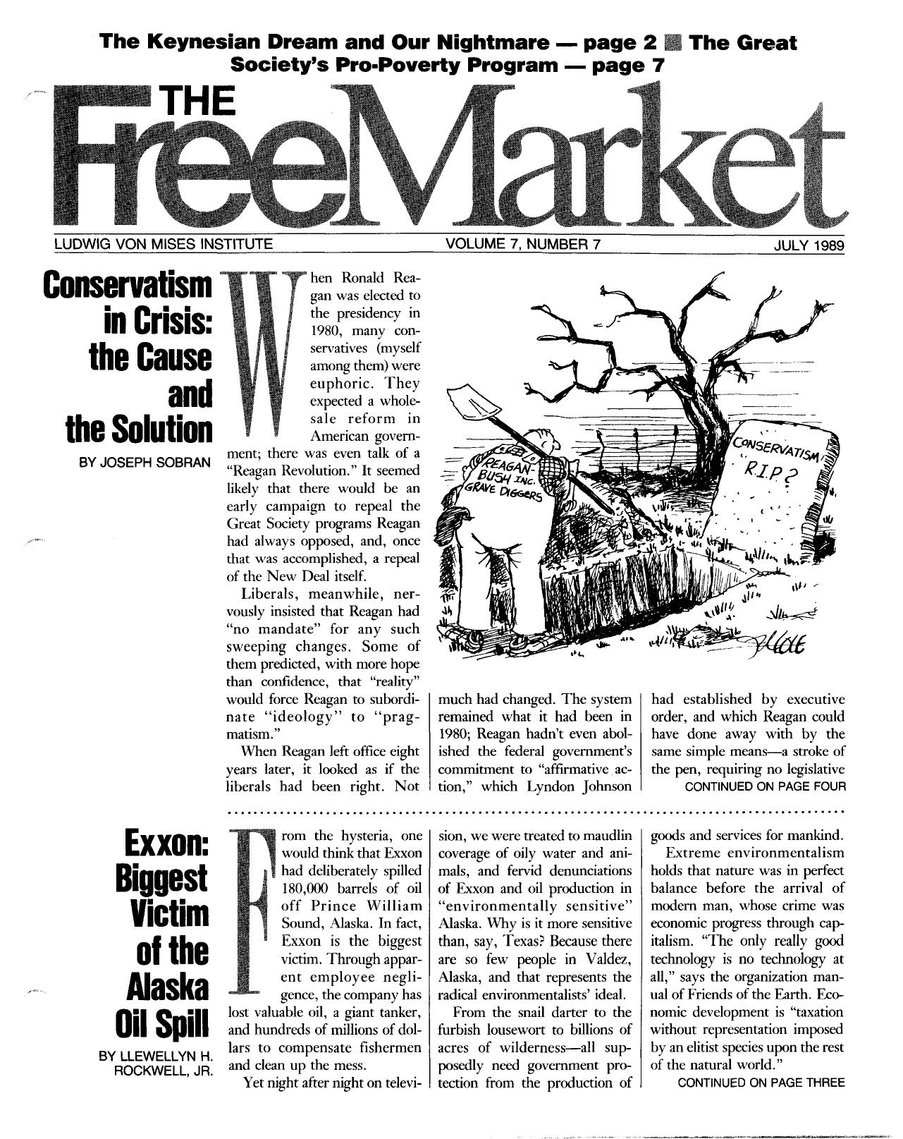 The Free Market - 1989 July
