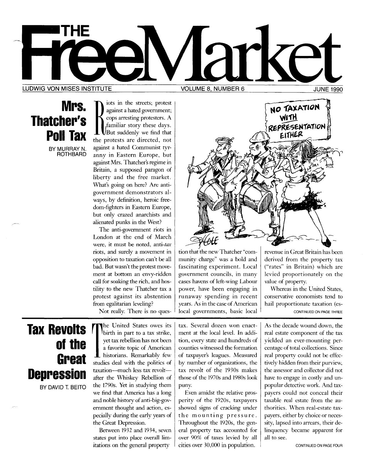 The Free Market - 1990 June