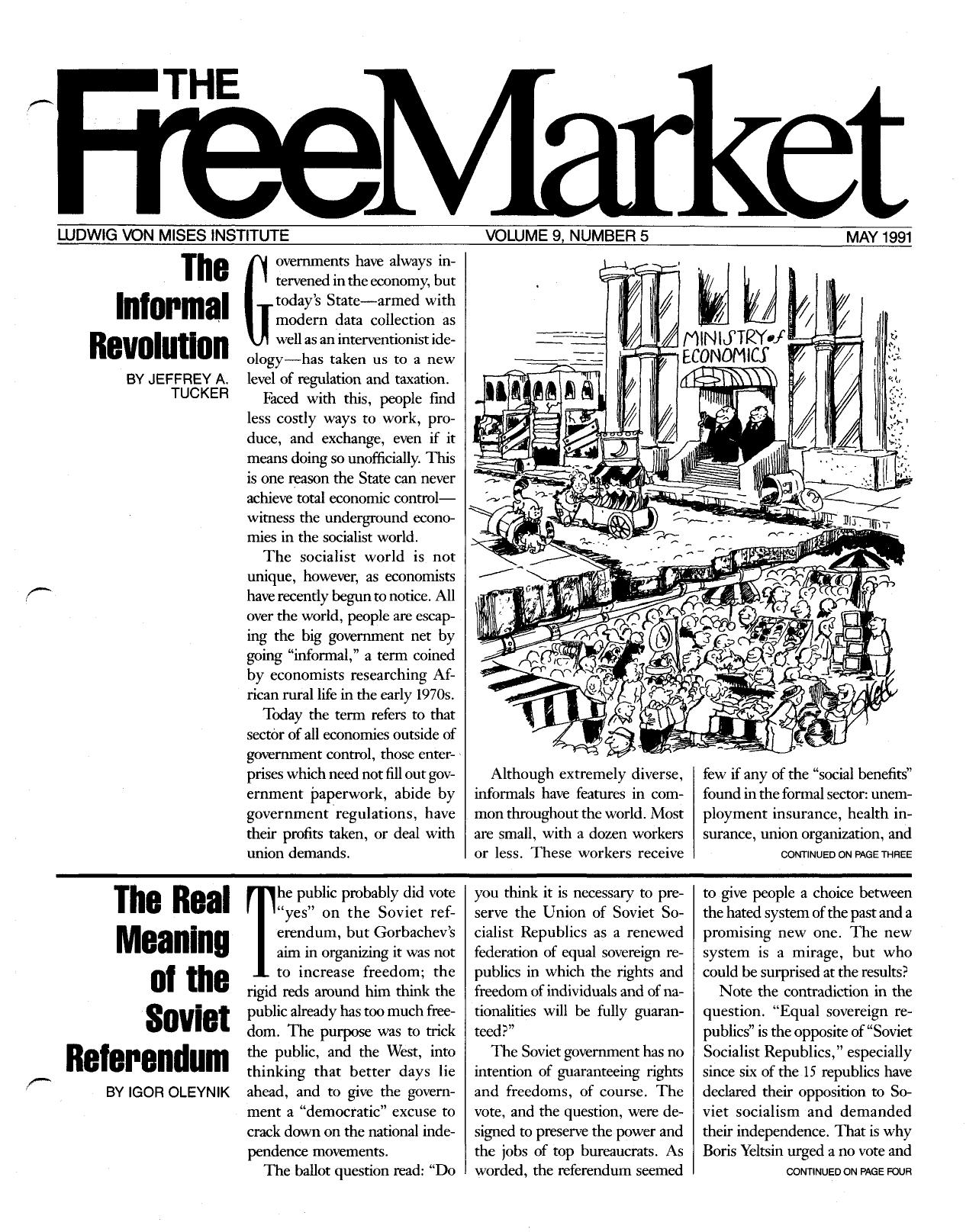 The Free Market- 1991 May