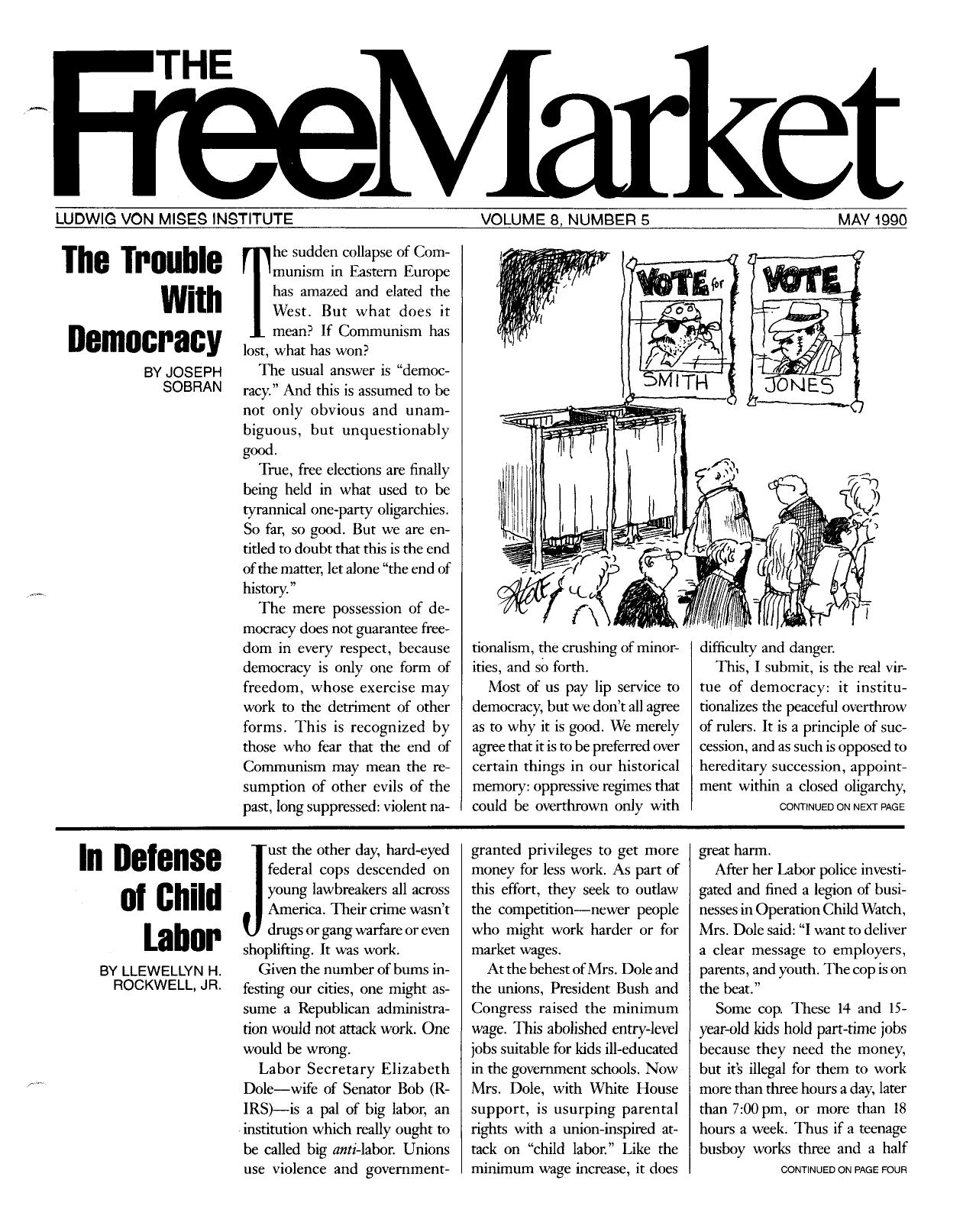 The Free Market - 1990 May