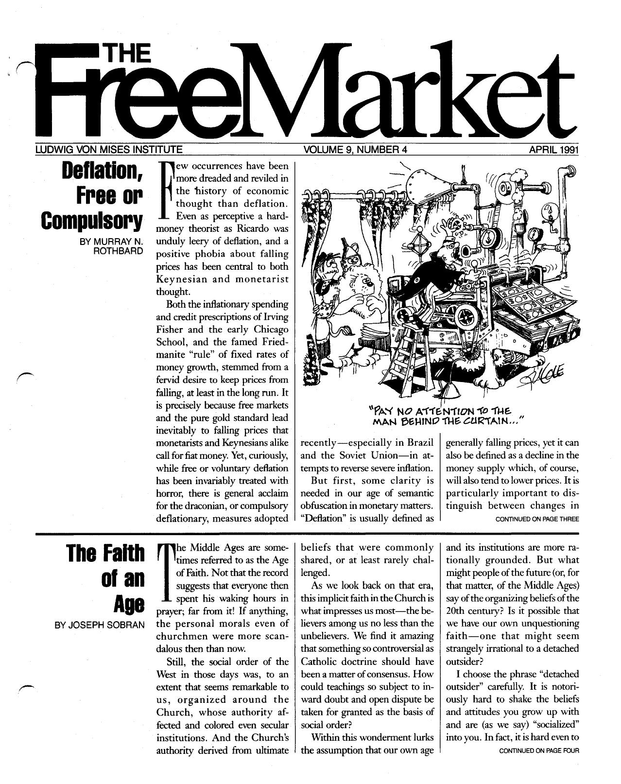 The Free Market - 1991 April