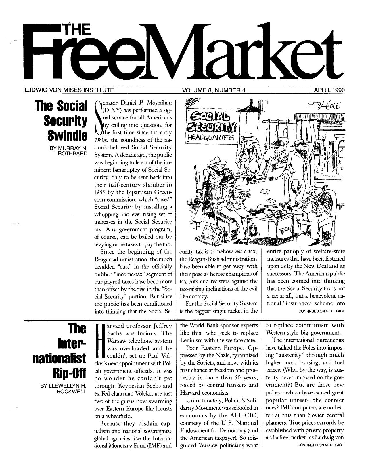 The Free Market - 1990 April