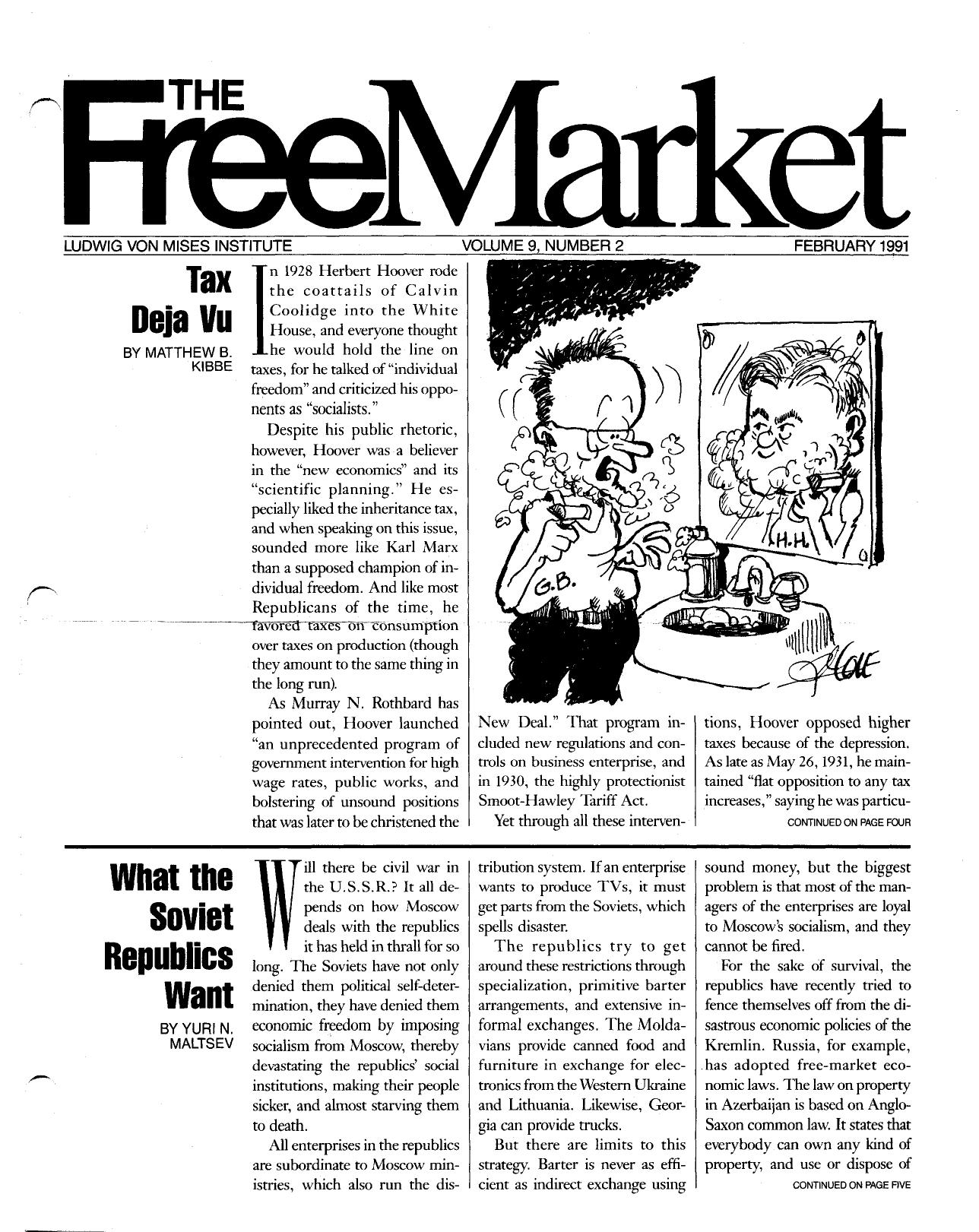 The Free Market - 1991 February