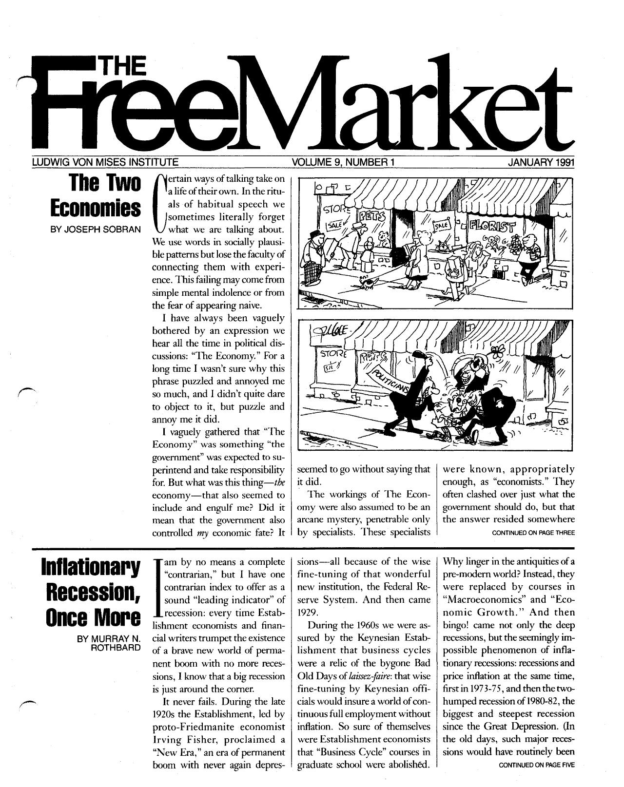 The Free Market - 1991 January