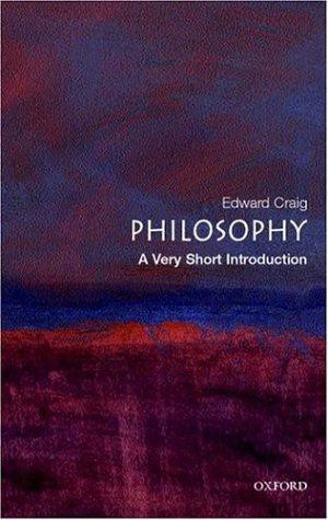 Philosophy: A Very Short Introduction