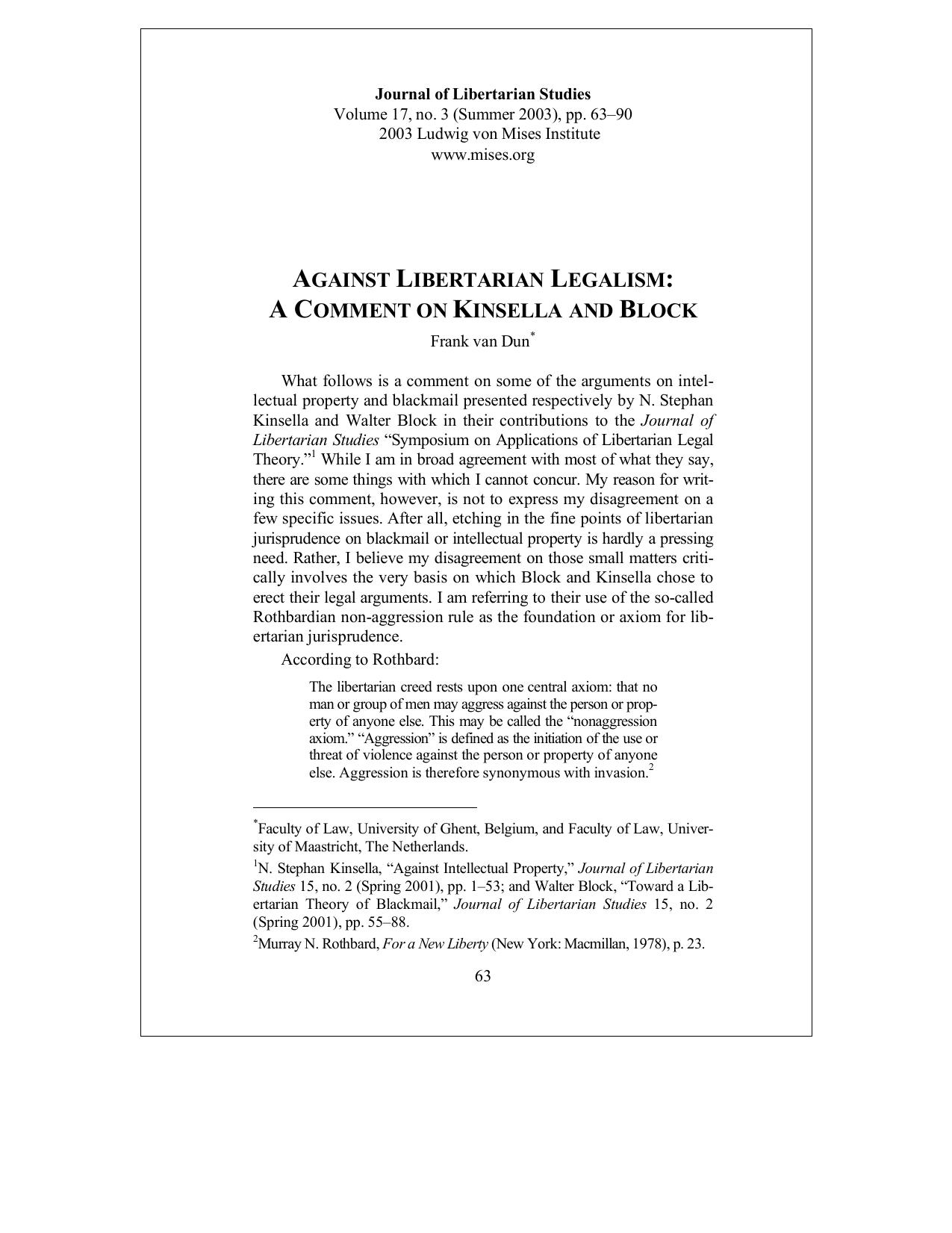 Microsoft Word - 63-90 Van Dun 17-3 Legalism