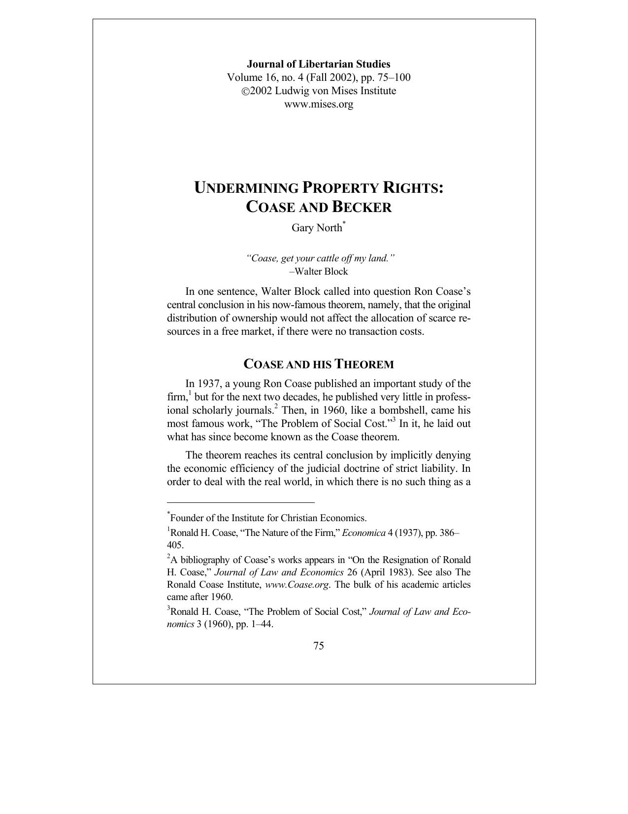Microsoft Word - 075-100 Gary North on Coase and Becker 16-4 post Judy.doc