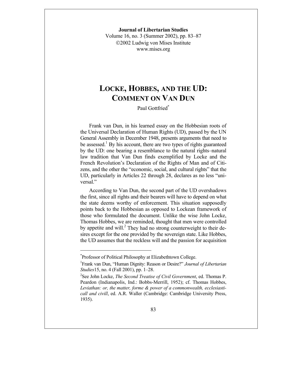 Microsoft Word - 083-087 Gottfried Note on Van Dun 16-3 _Final_.doc