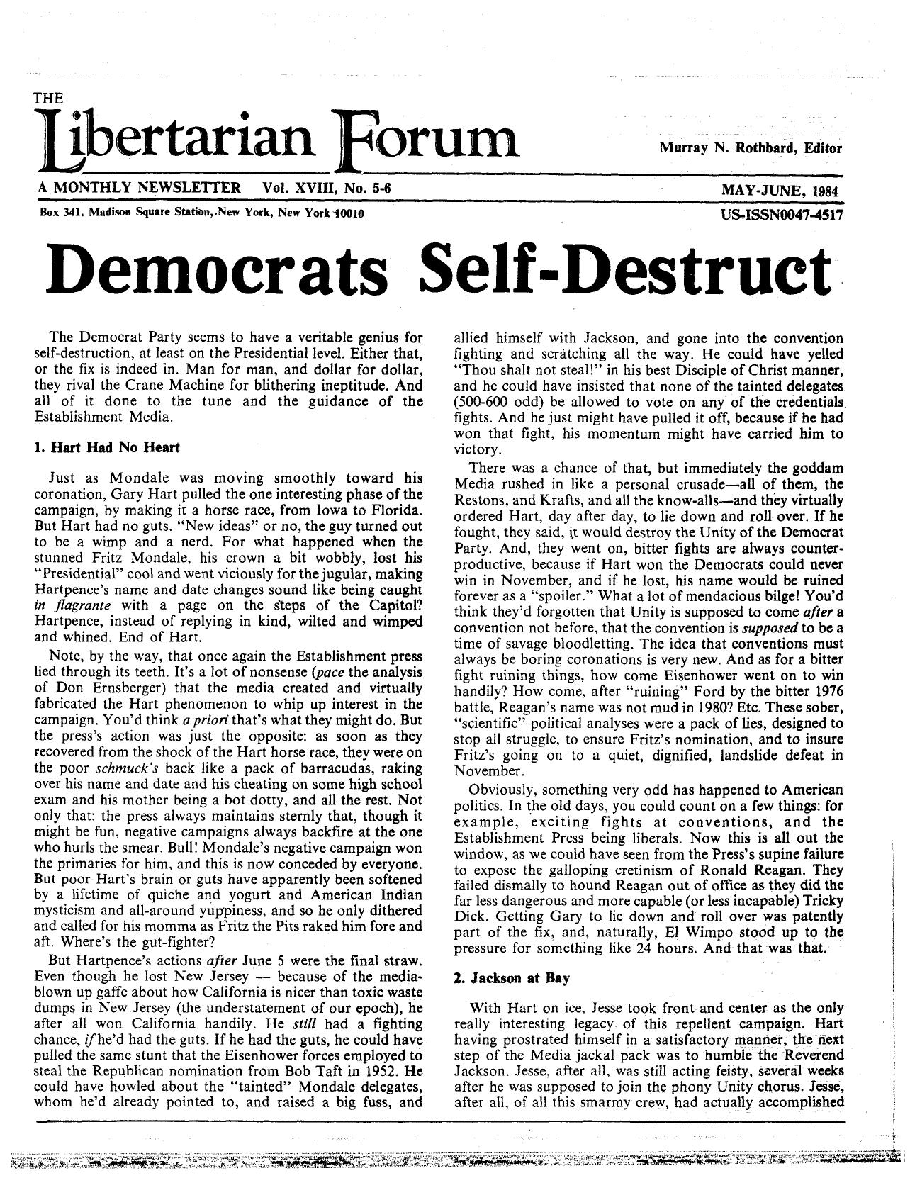 Libertarian Forum