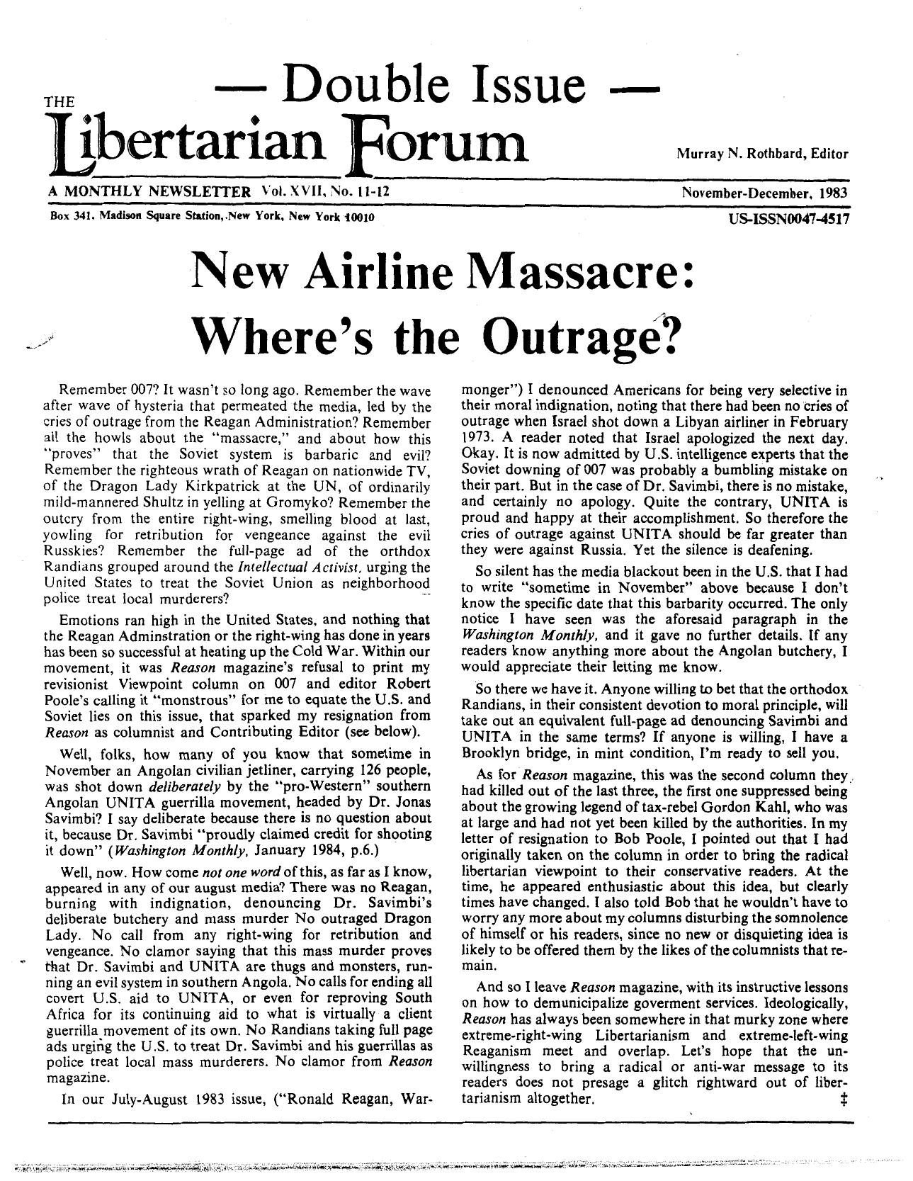 Libertarian Forum