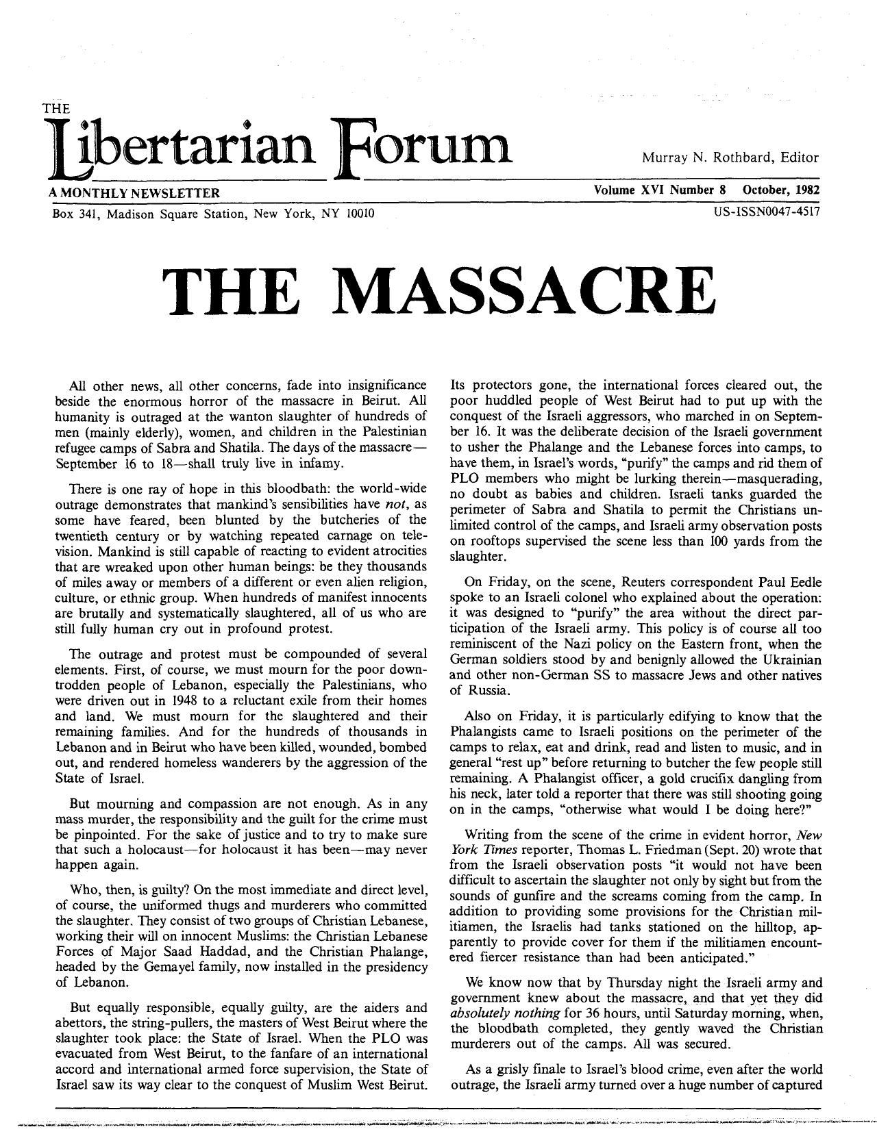 Libertarian Forum