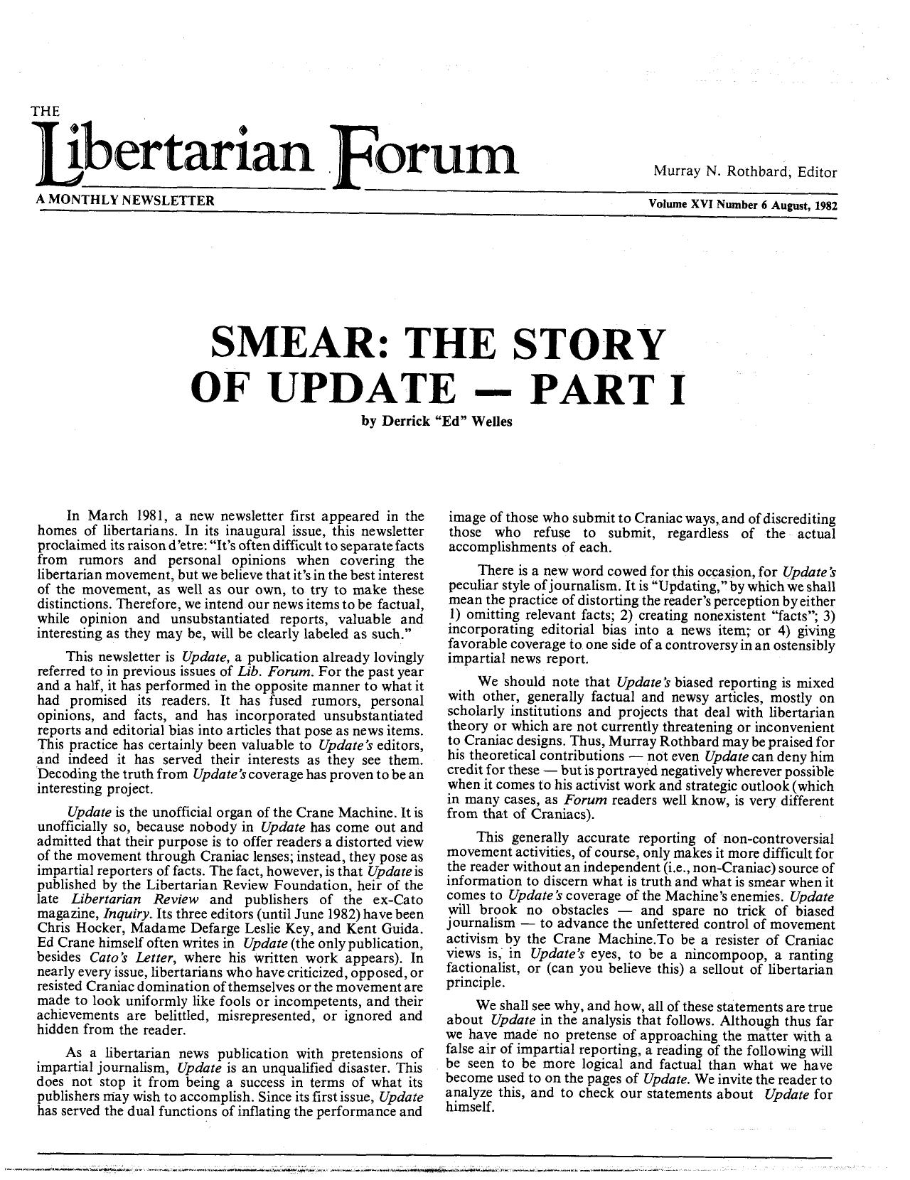 Libertarian Forum