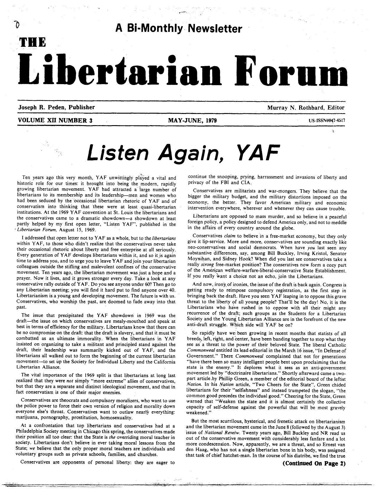 Libertarian Forum