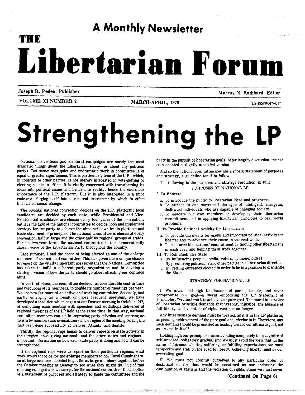 Libertarian Forum