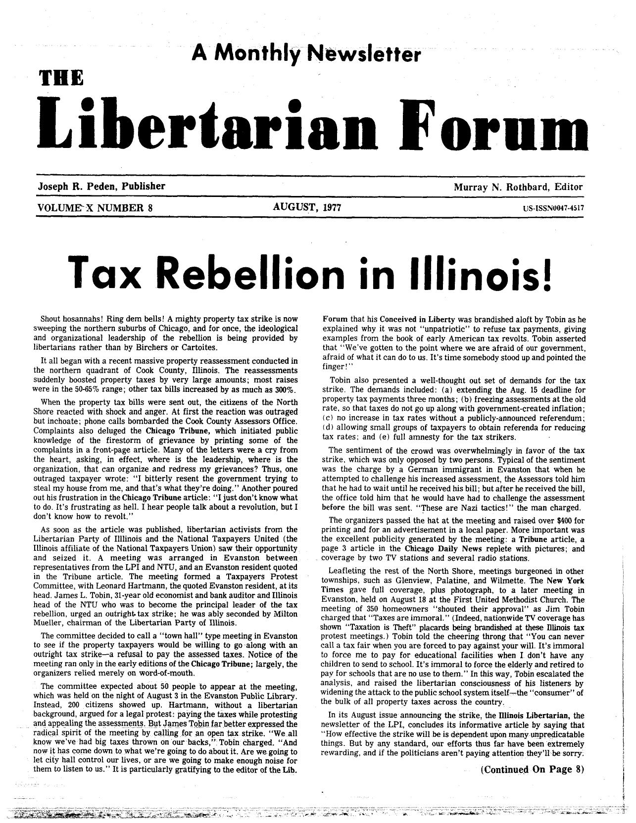 Libertarian Forum