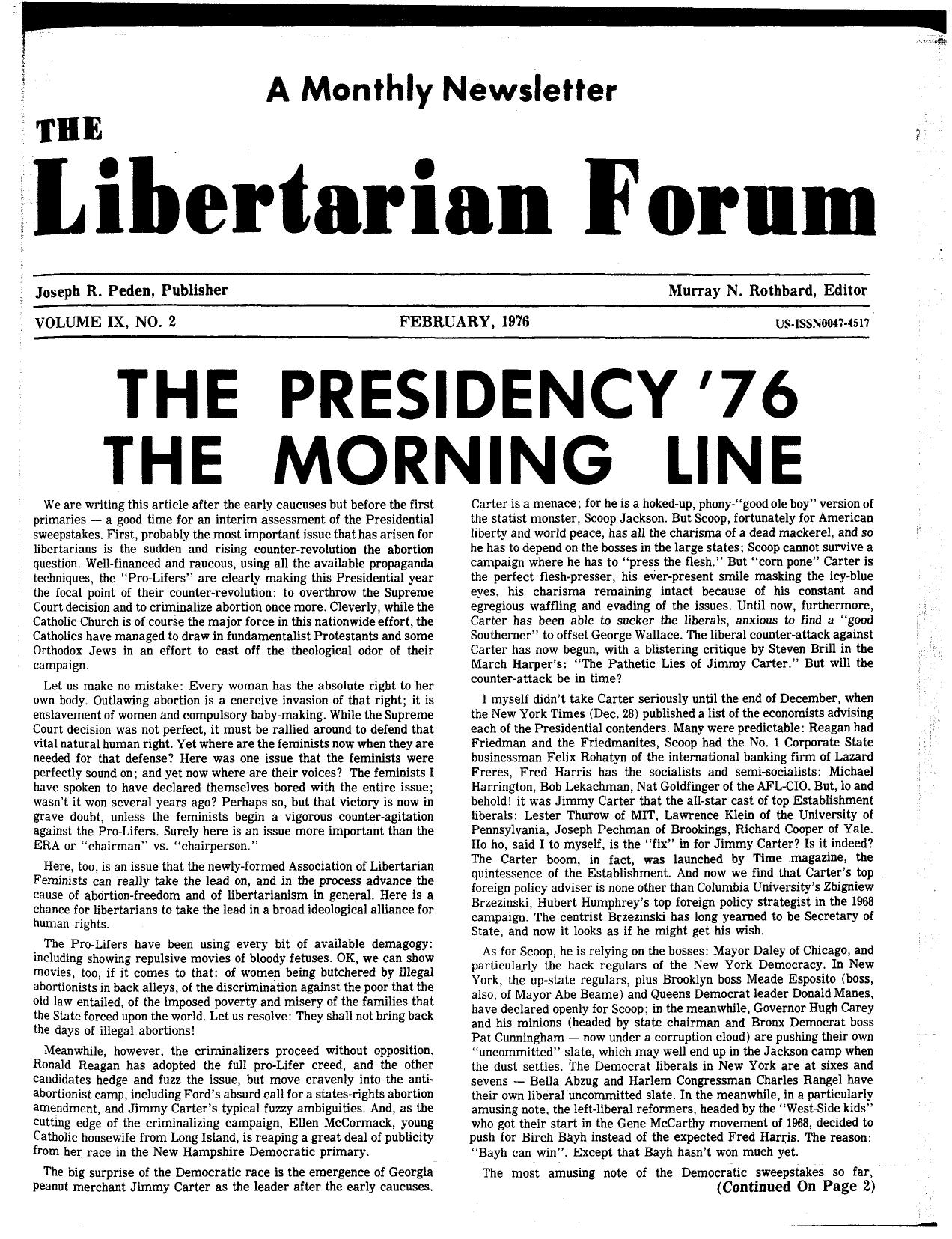 Libertarian Forum