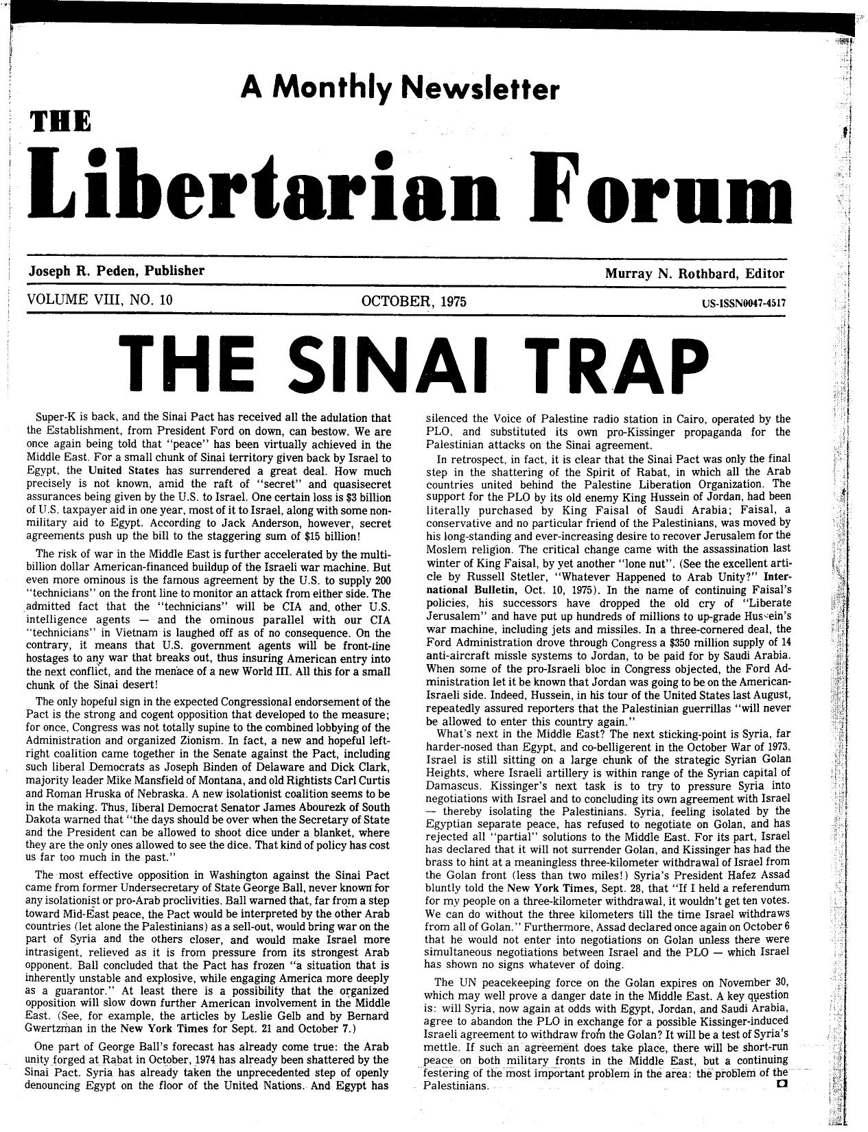 Libertarian Forum