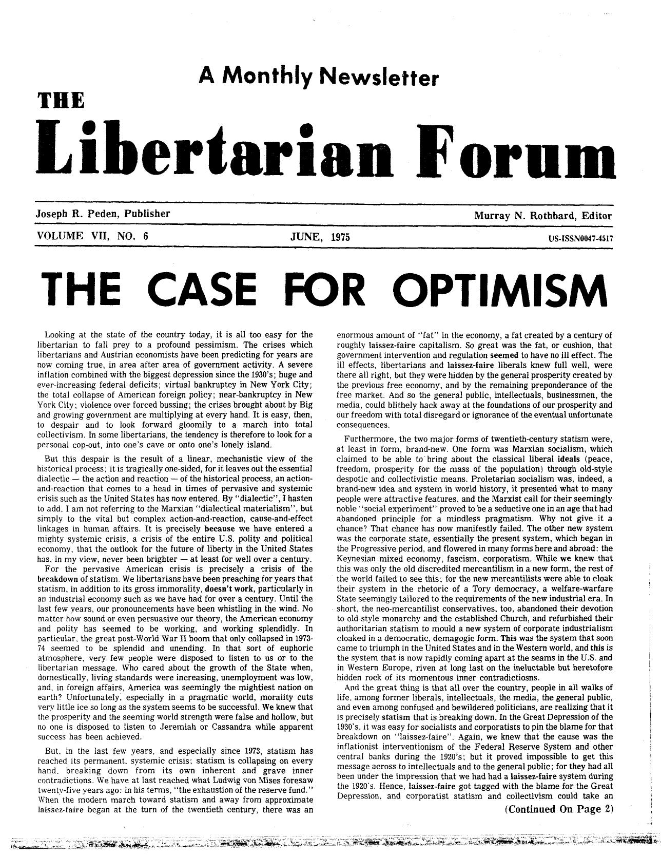 Libertarian Forum