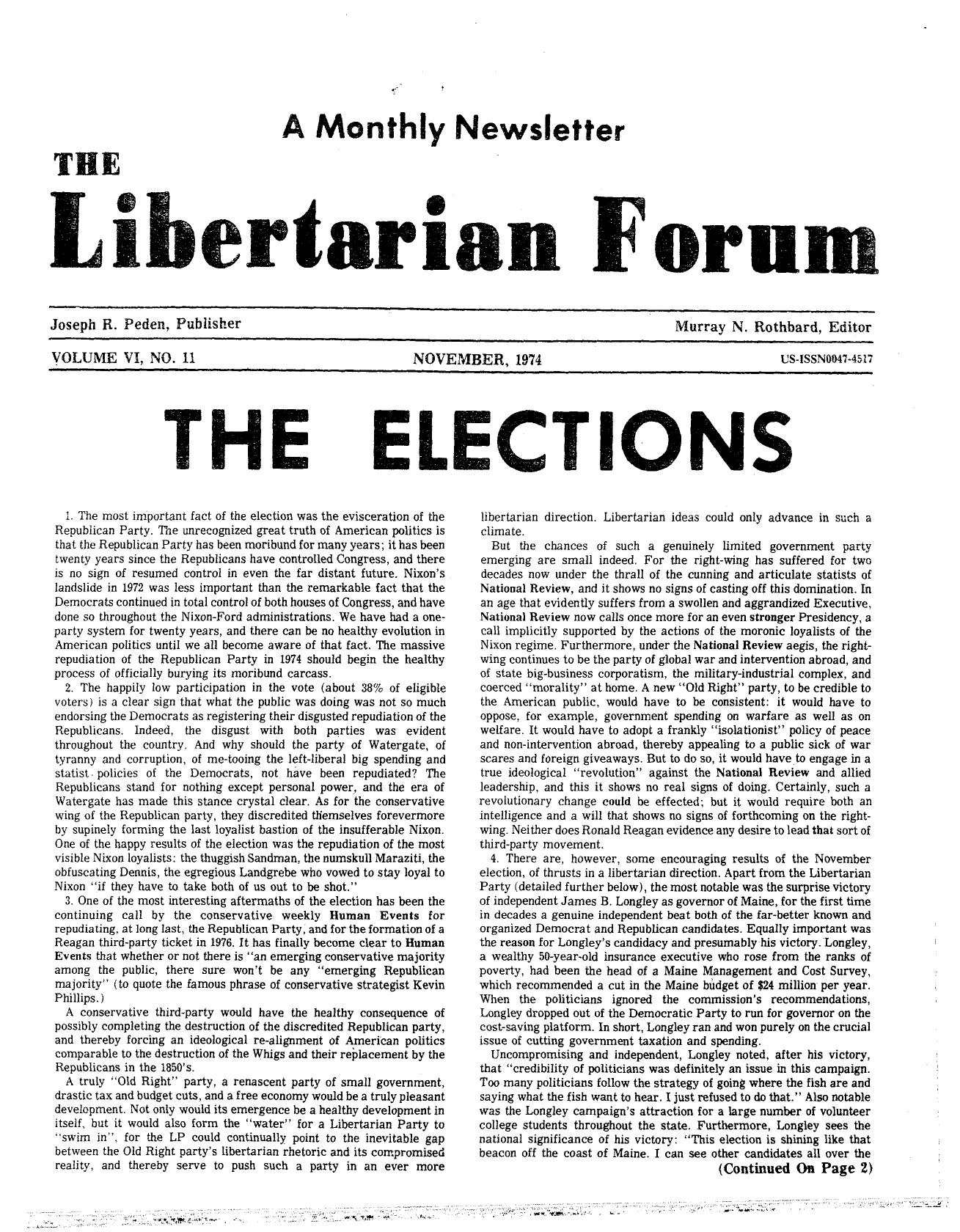 Libertarian Forum