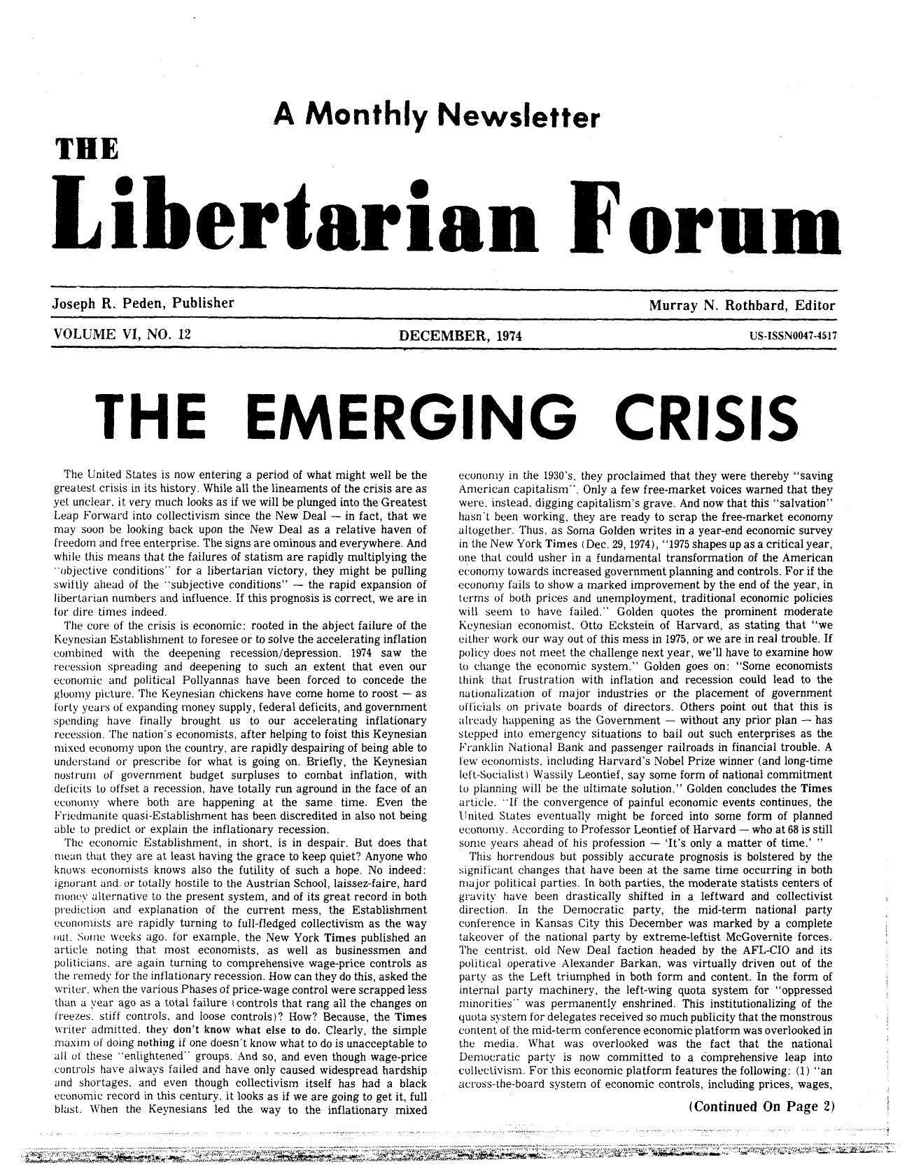 Libertarian Forum