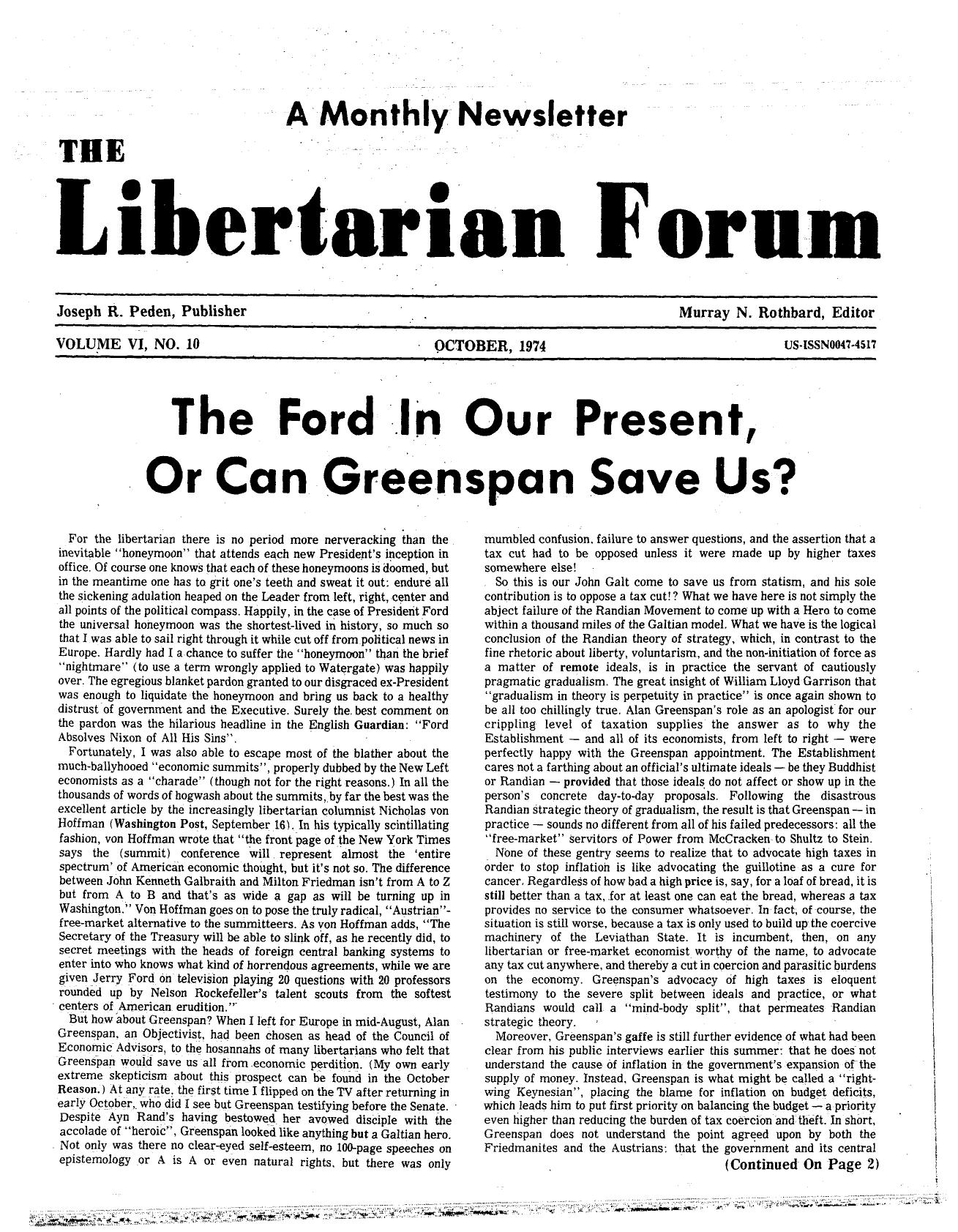 Libertarian Forum