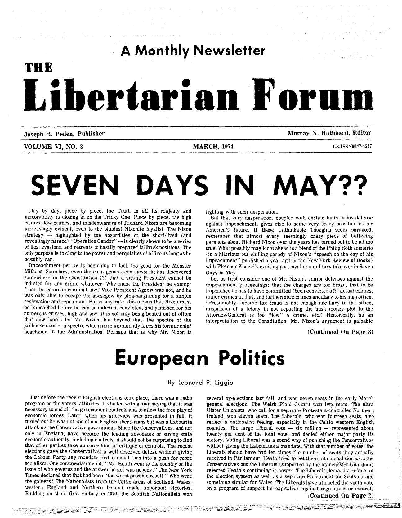 Libertarian Forum