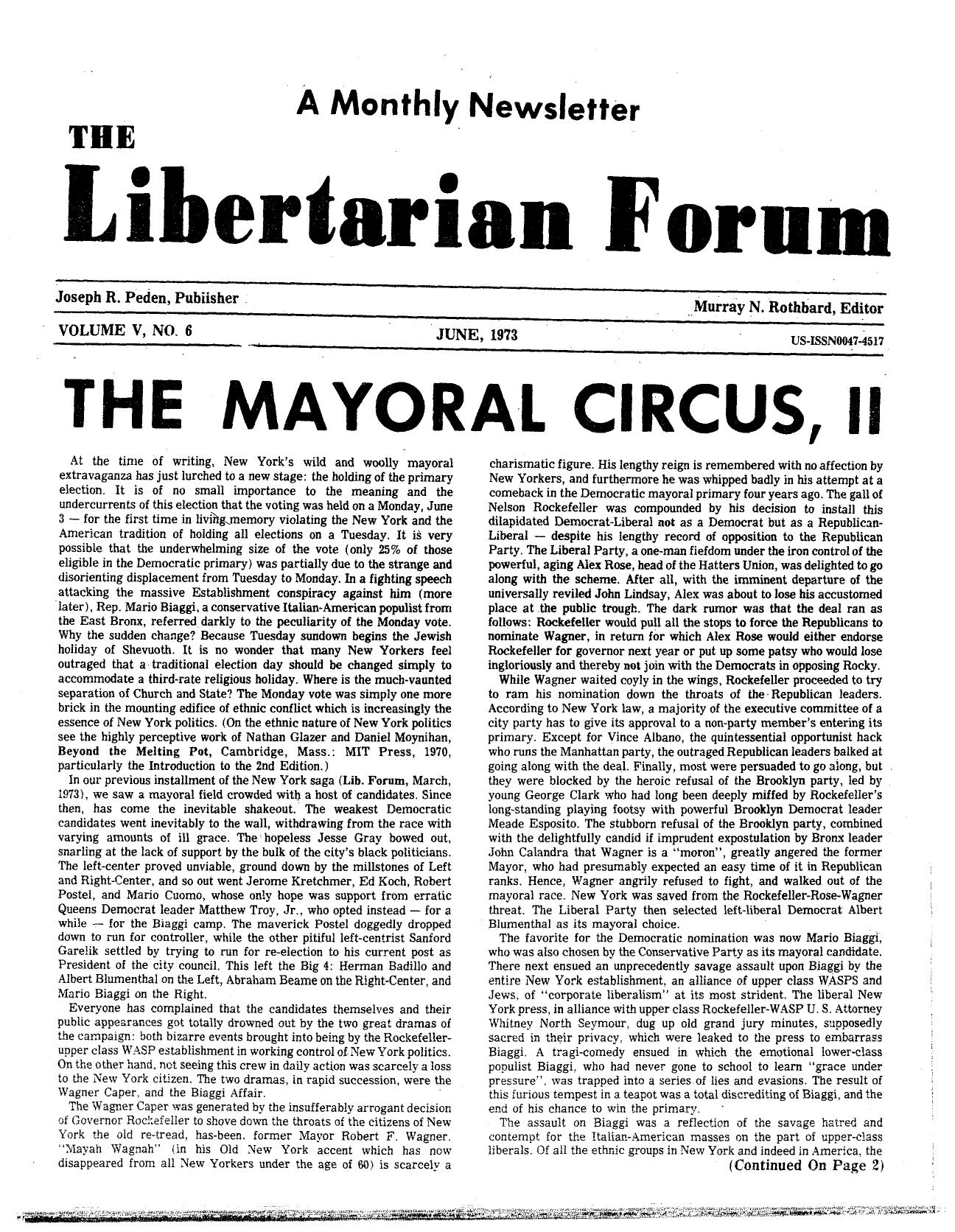 Libertarian Forum