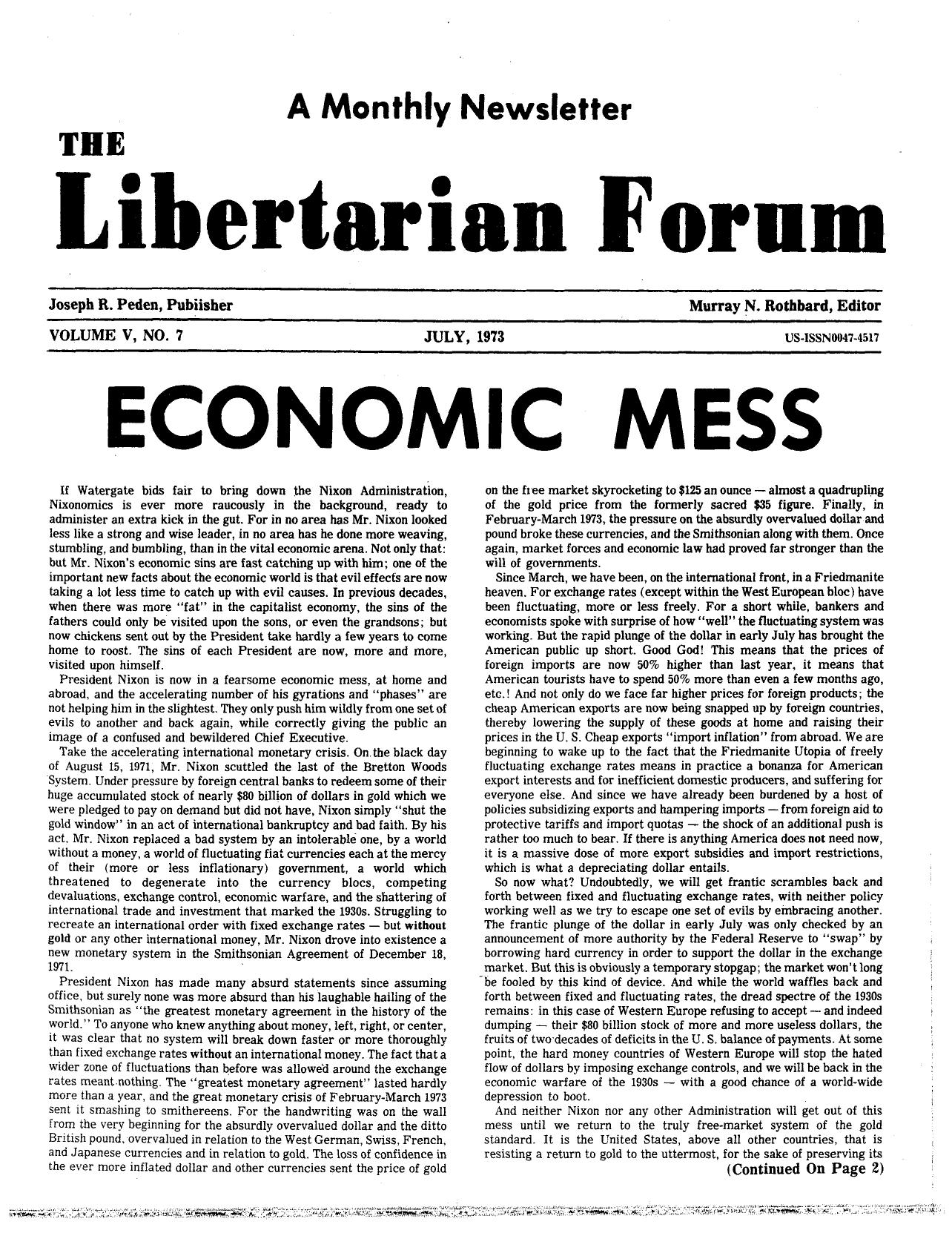 Libertarian Forum