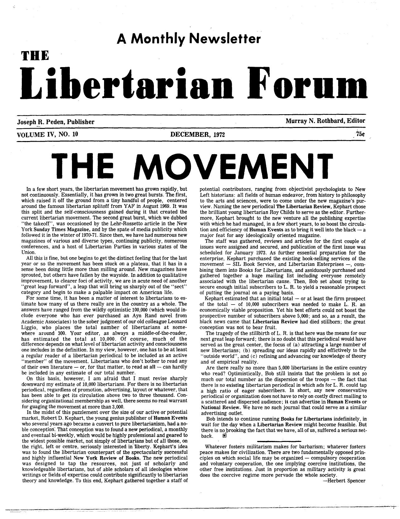 Libertarian Forum