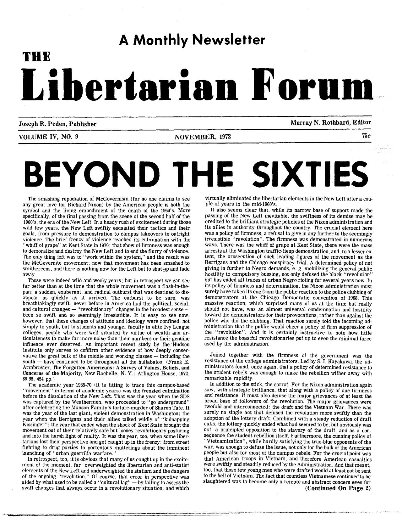 Libertarian Forum