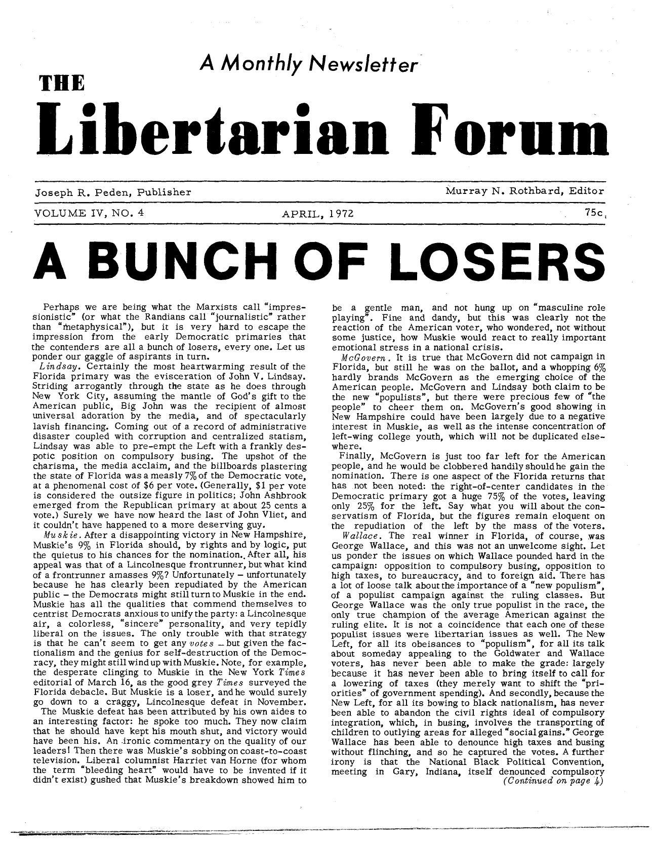 Libertarian Forum
