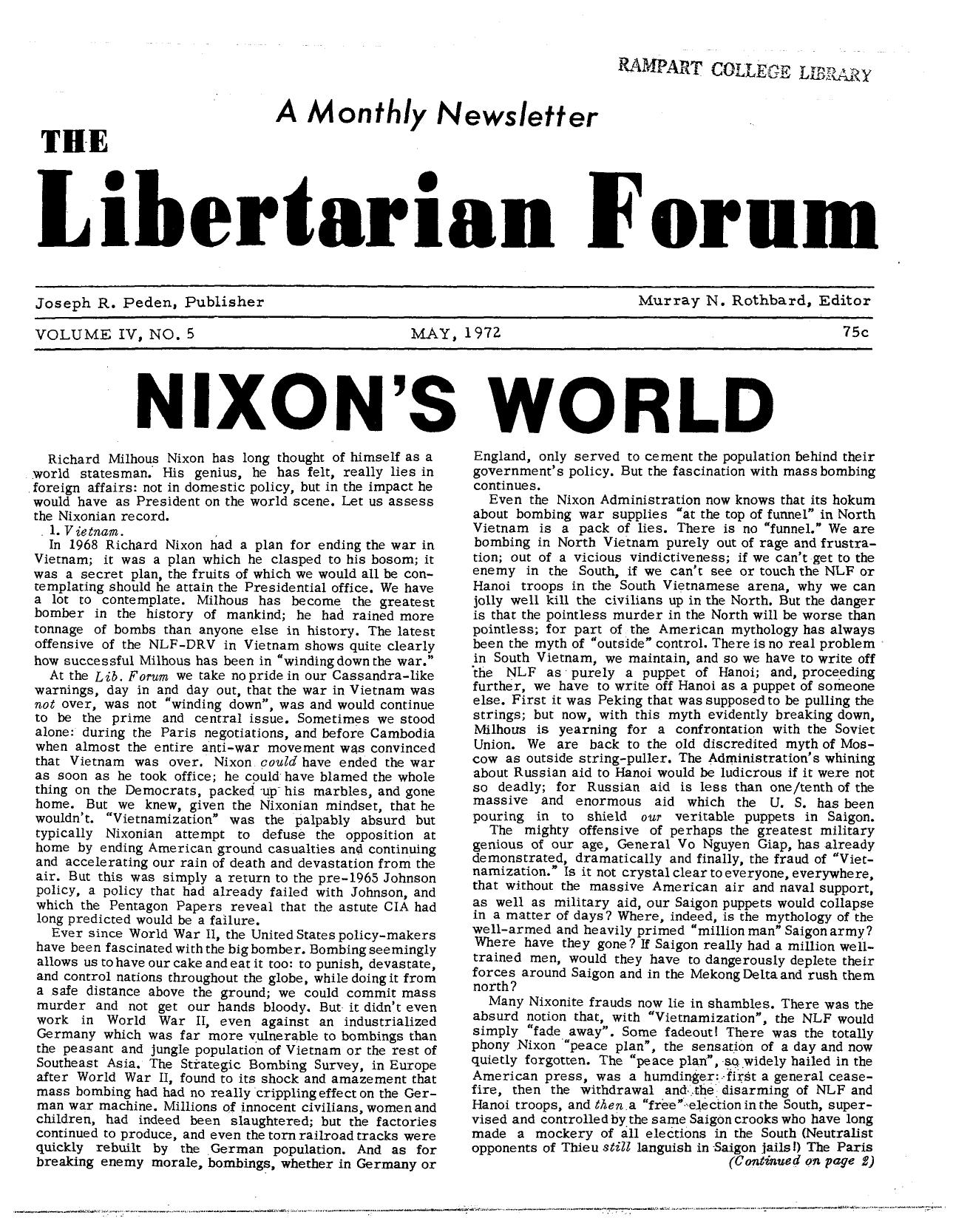 Libertarian Forum