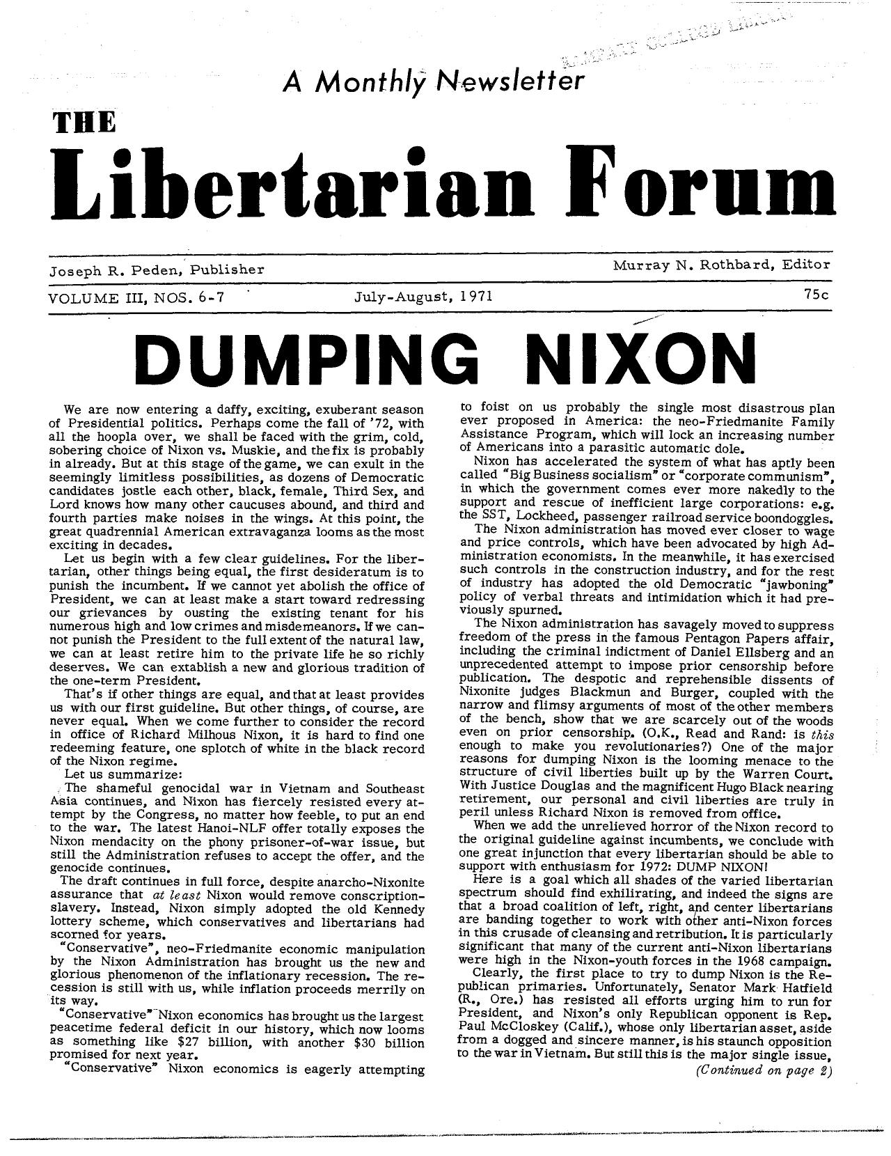 Libertarian Forum