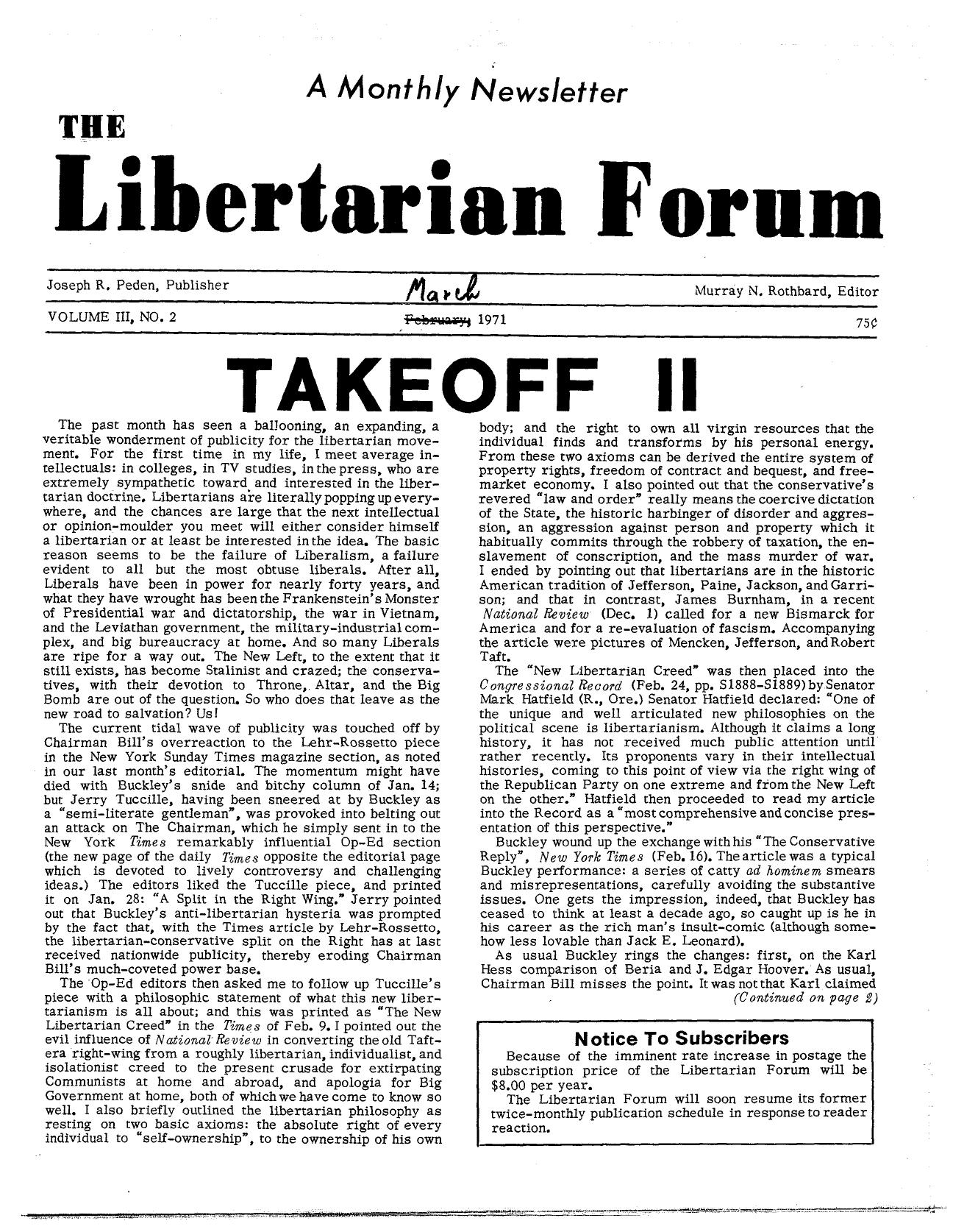 Libertarian Forum