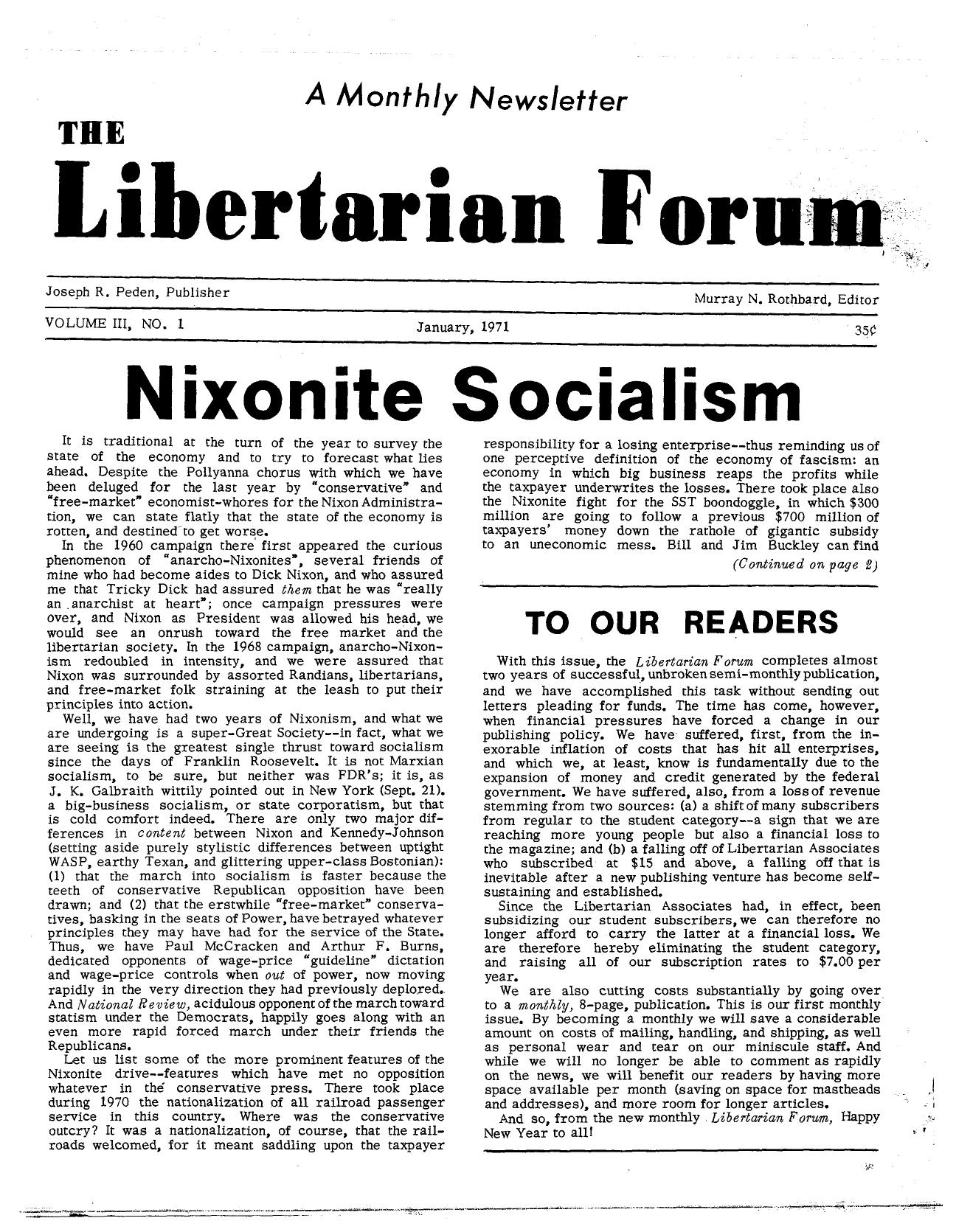 Libertarian Forum