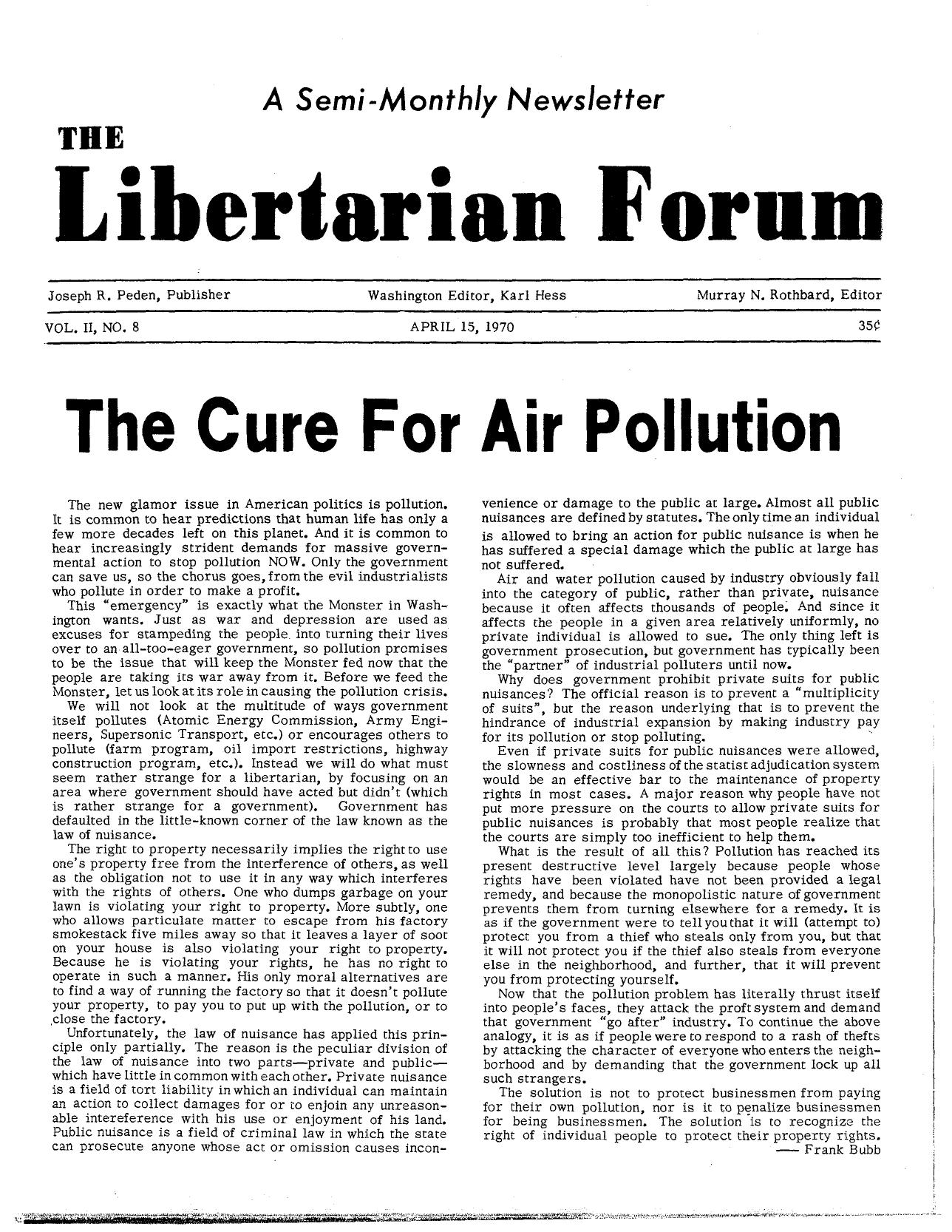 Libertarian Forum