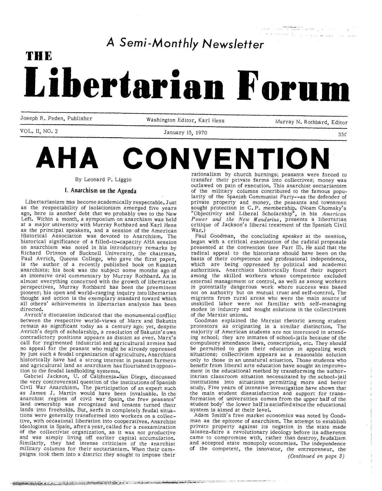 Libertarian Forum