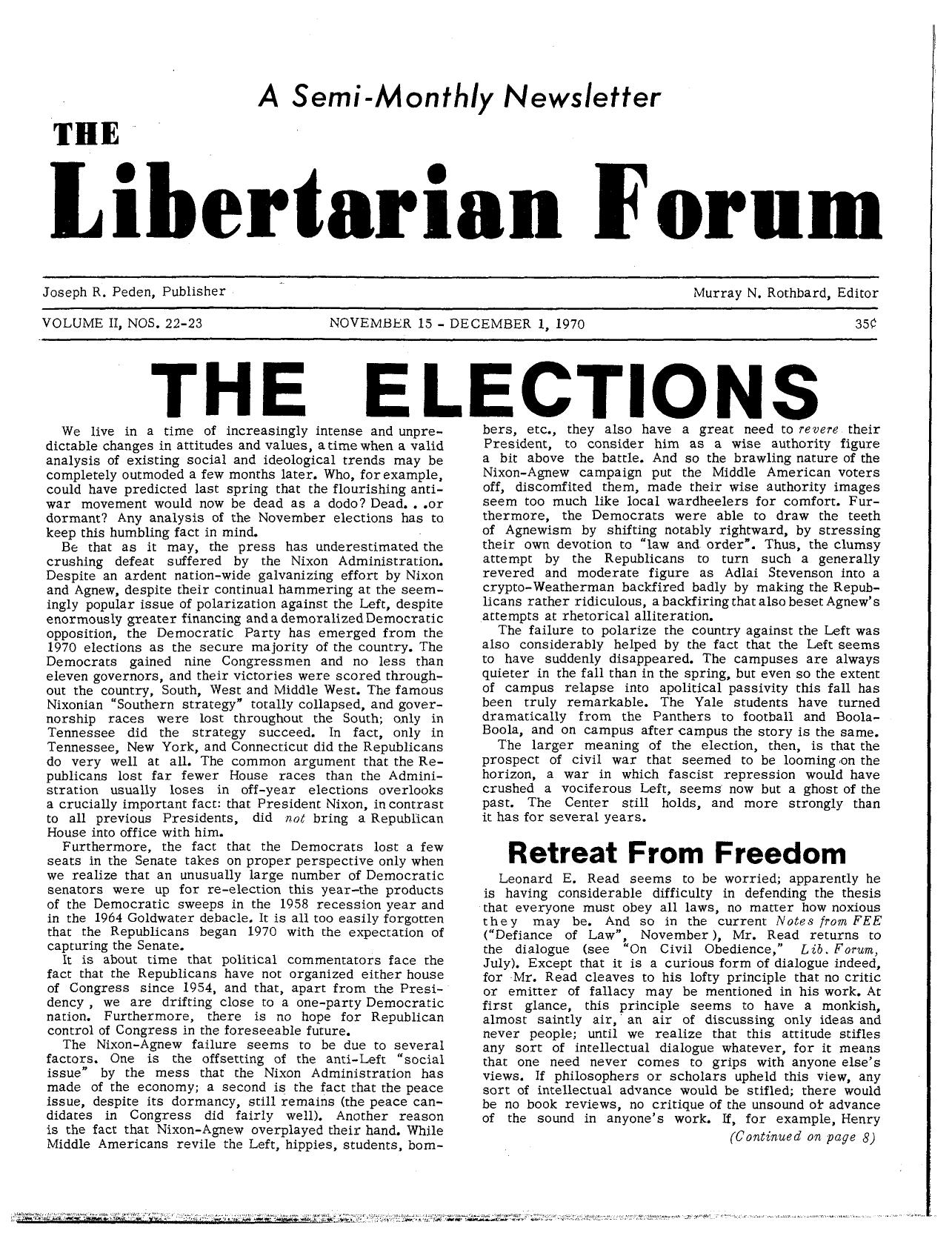 Libertarian Forum