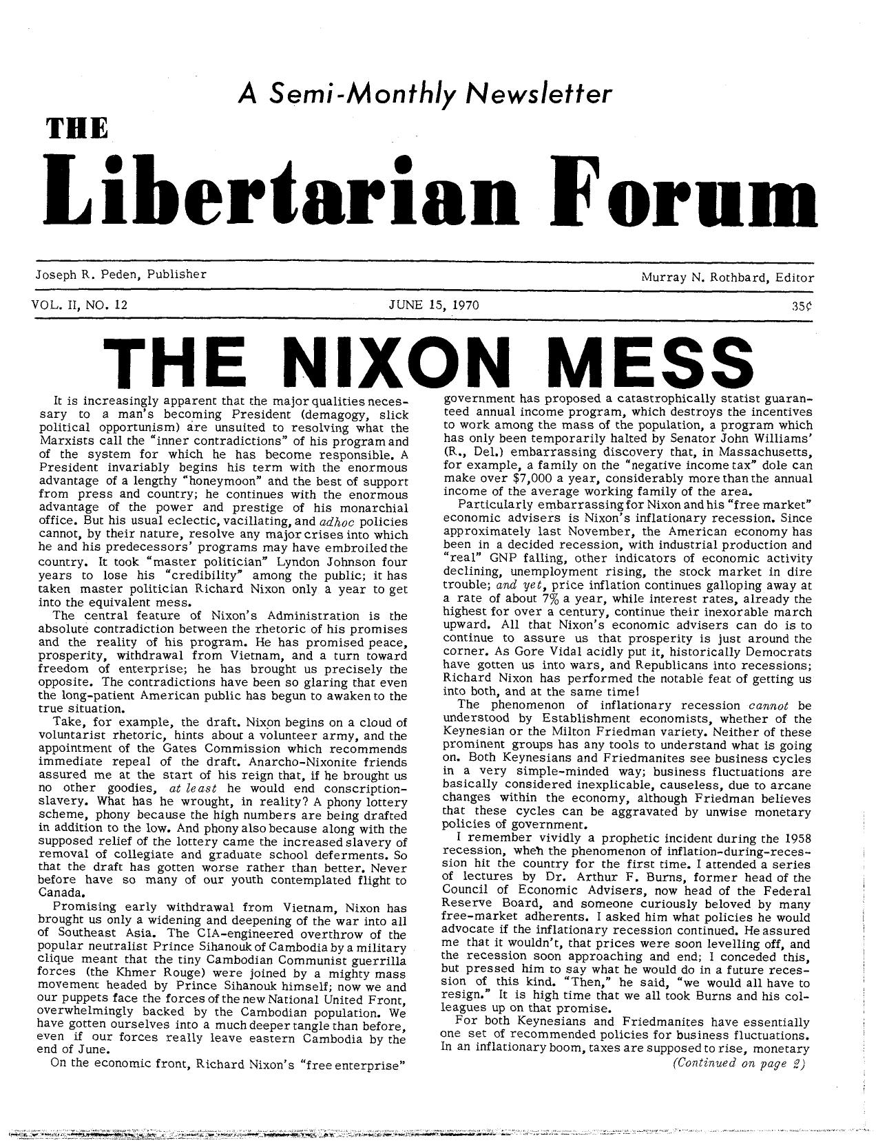 Libertarian Forum