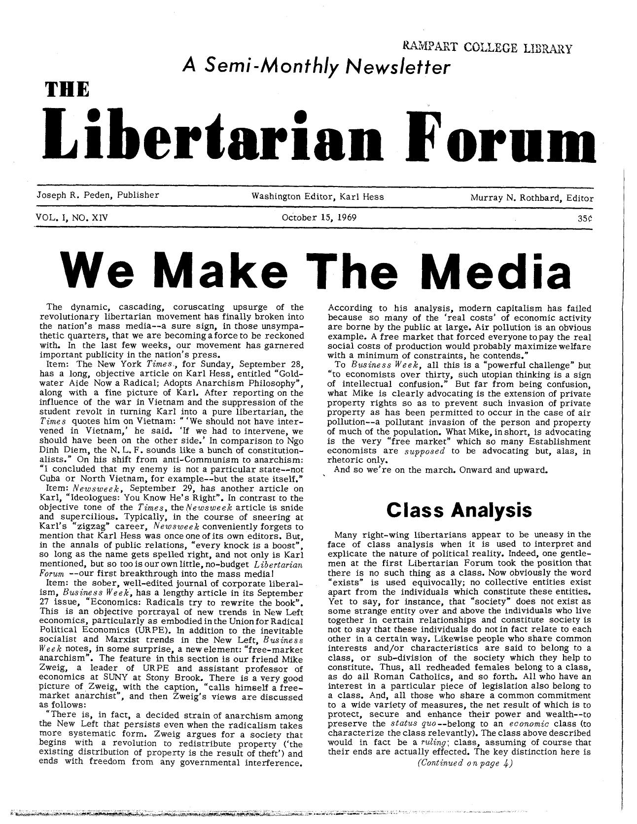 Libertarian Forum