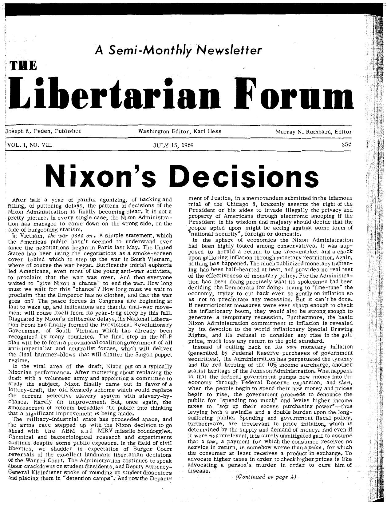 Libertarian Forum