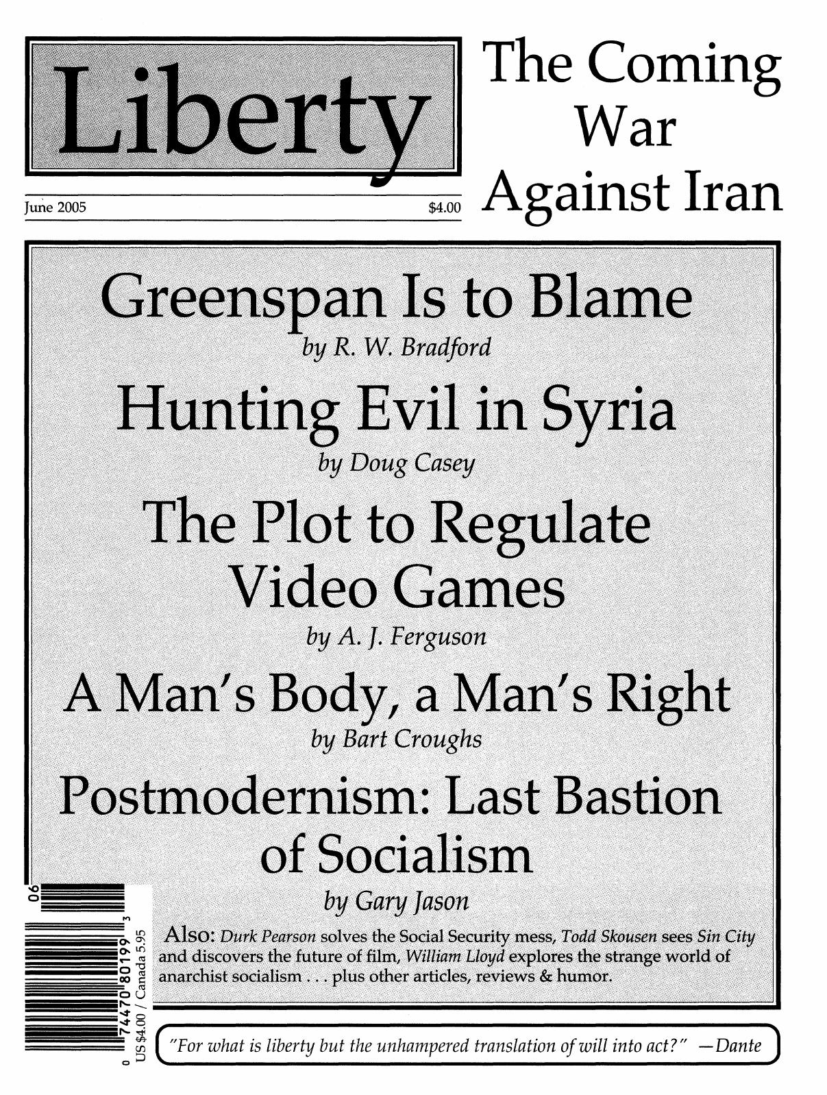 Liberty Magazine June 2005
