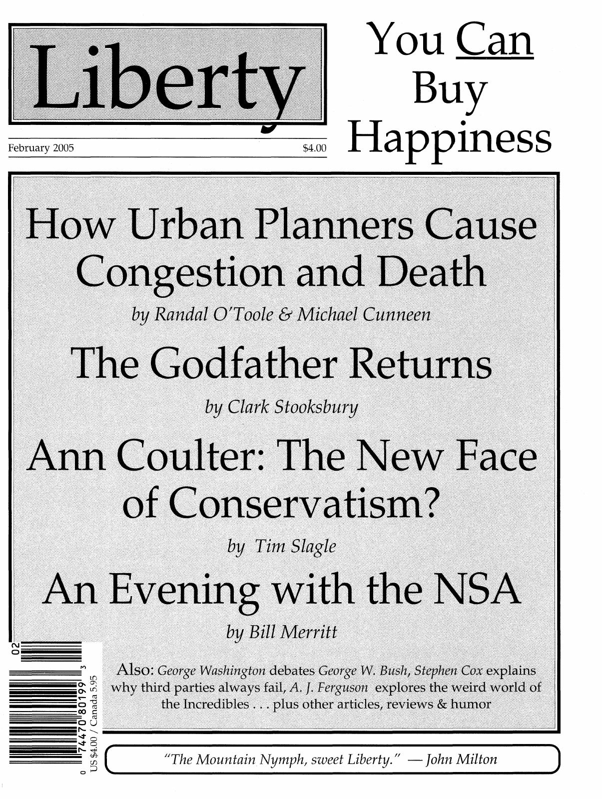 Liberty Magazine February 2005