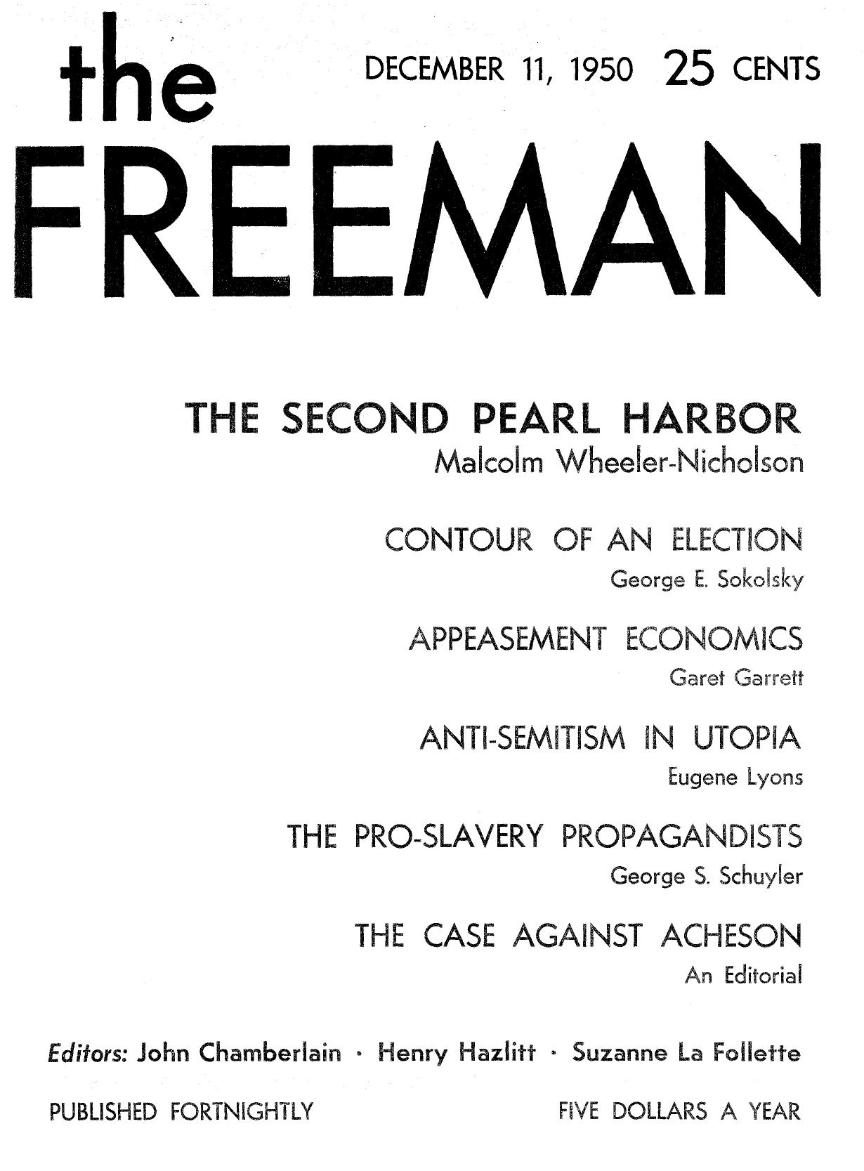 The Freeman December 1950